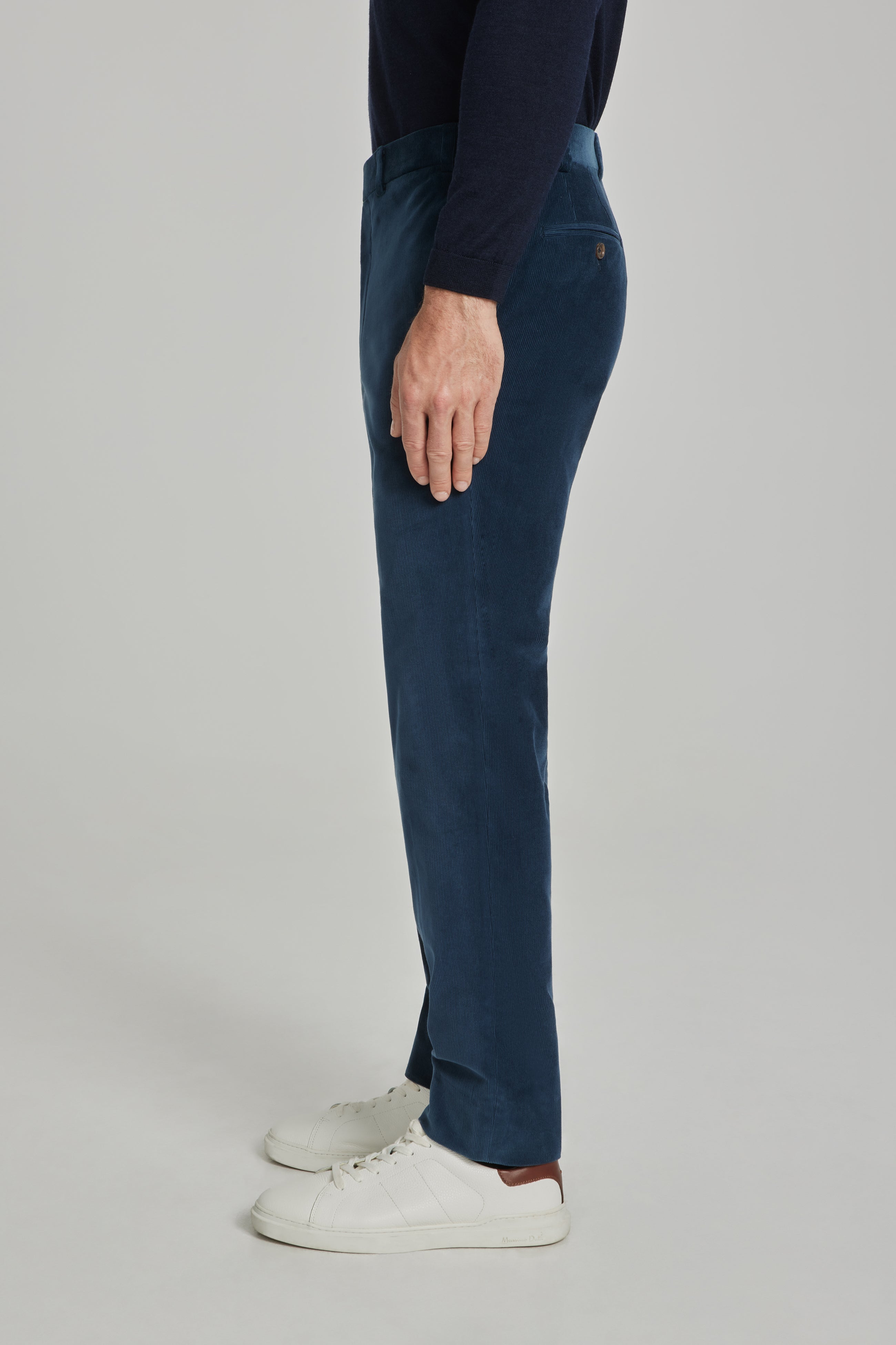 Alt view 3 Pablo Corduroy Trouser in Teal