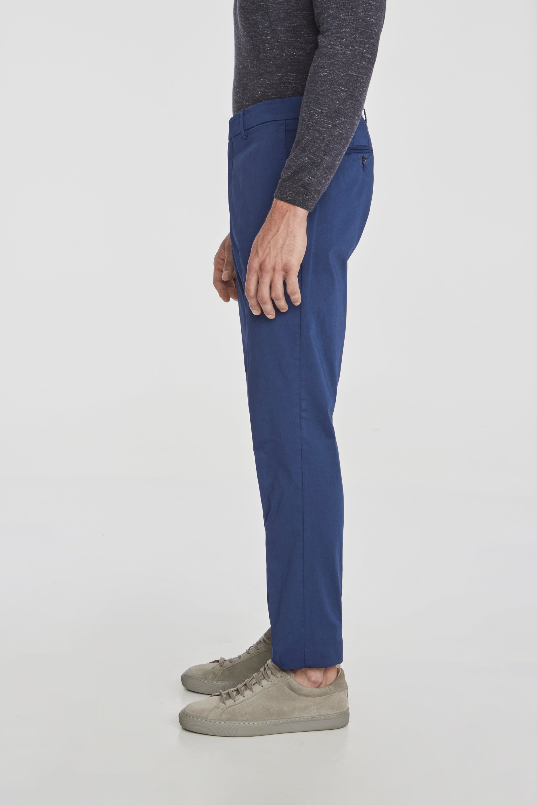 Alt view 2 Jace Cotton Stretch Chino in Royal Blue
