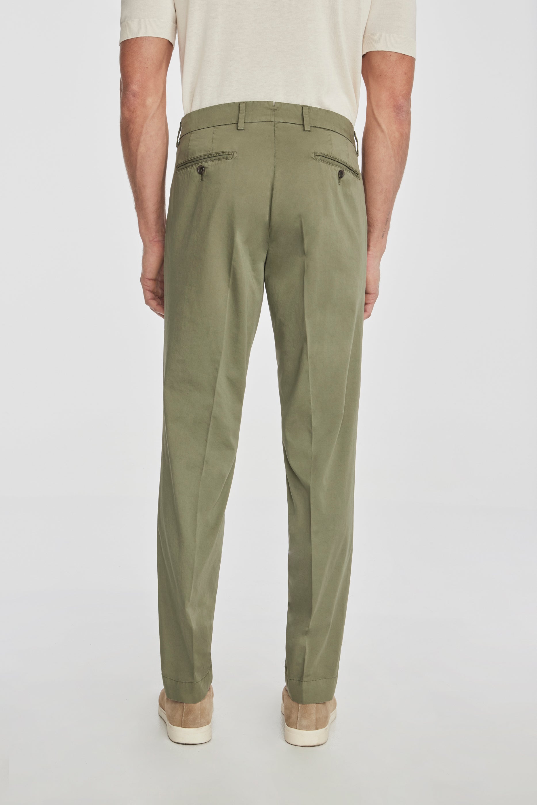 Alt view 3 Jace Cotton Stretch Chino in Olive