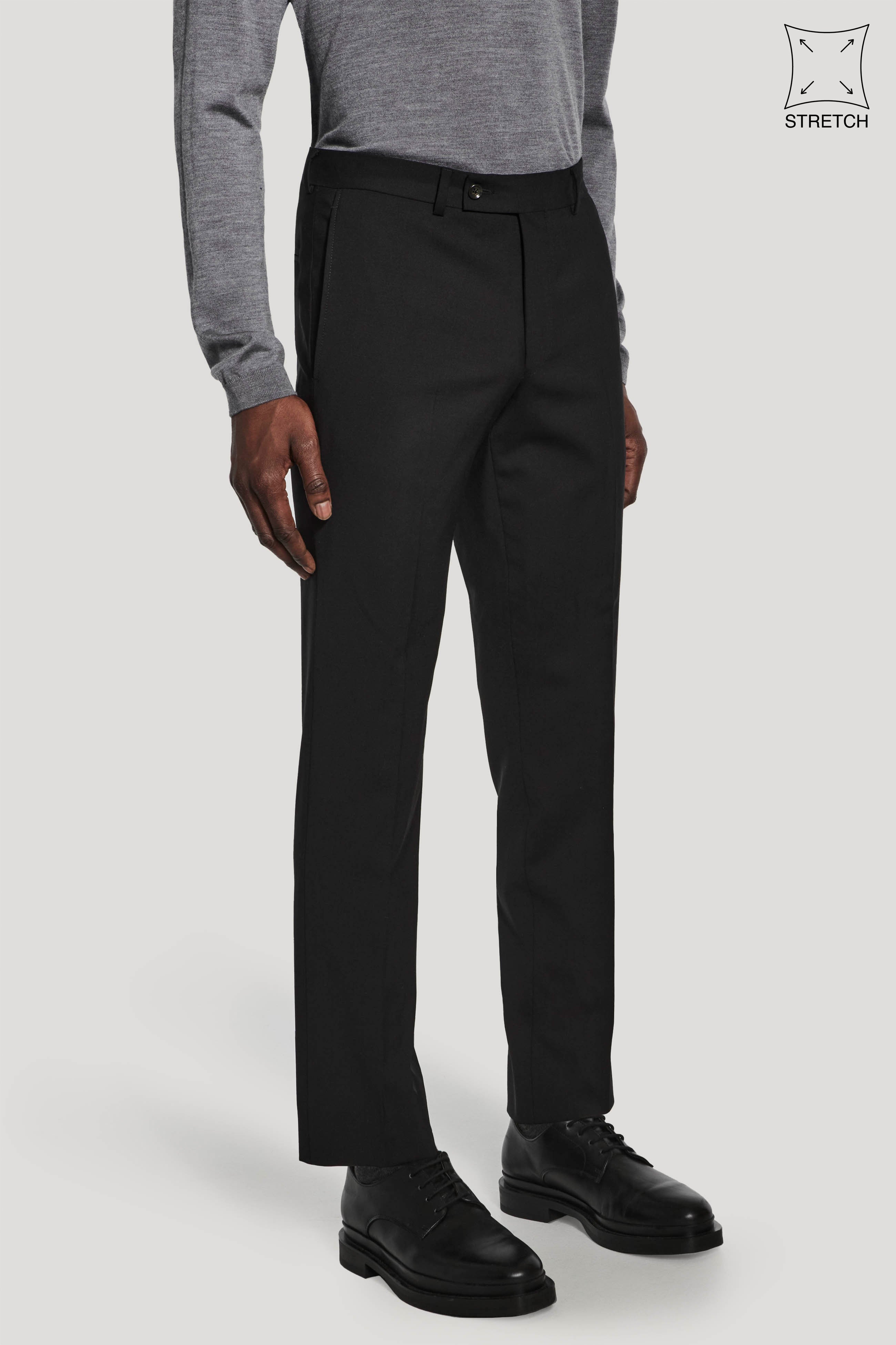 Alt view Black Stretch Trouser