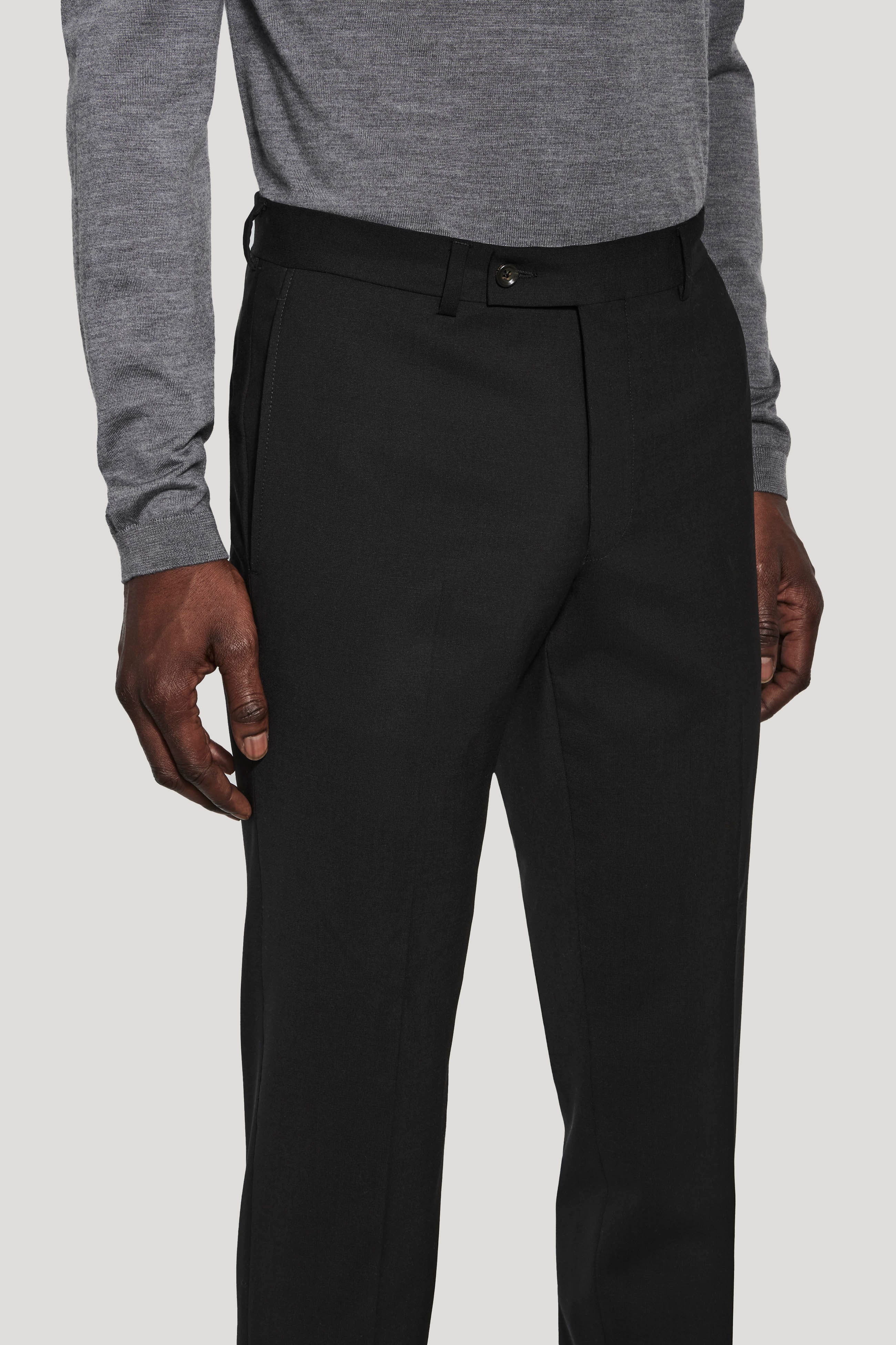 Alt view 1 Black Stretch Trouser