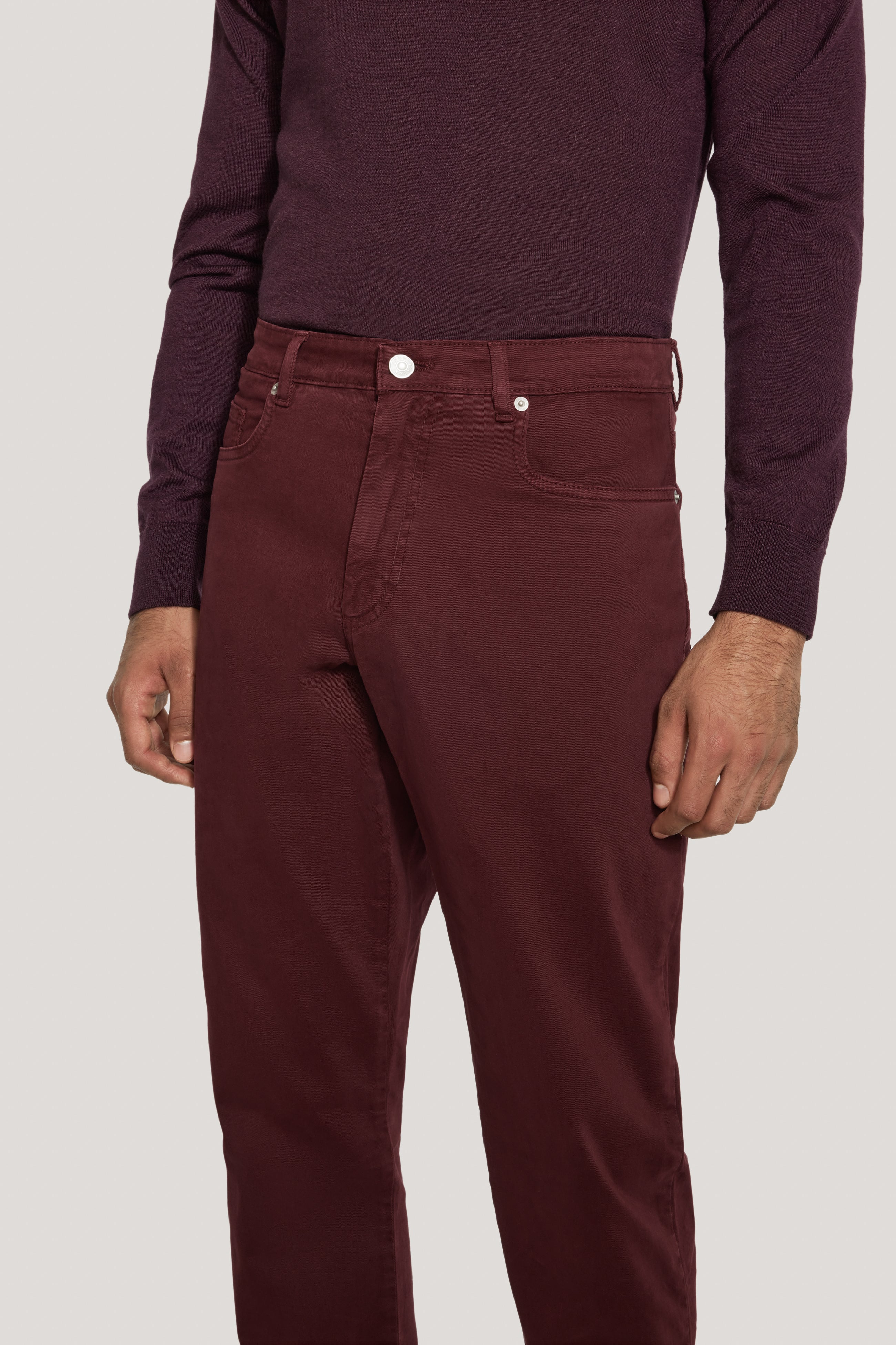 Alt view 1 Burgundy Trouser