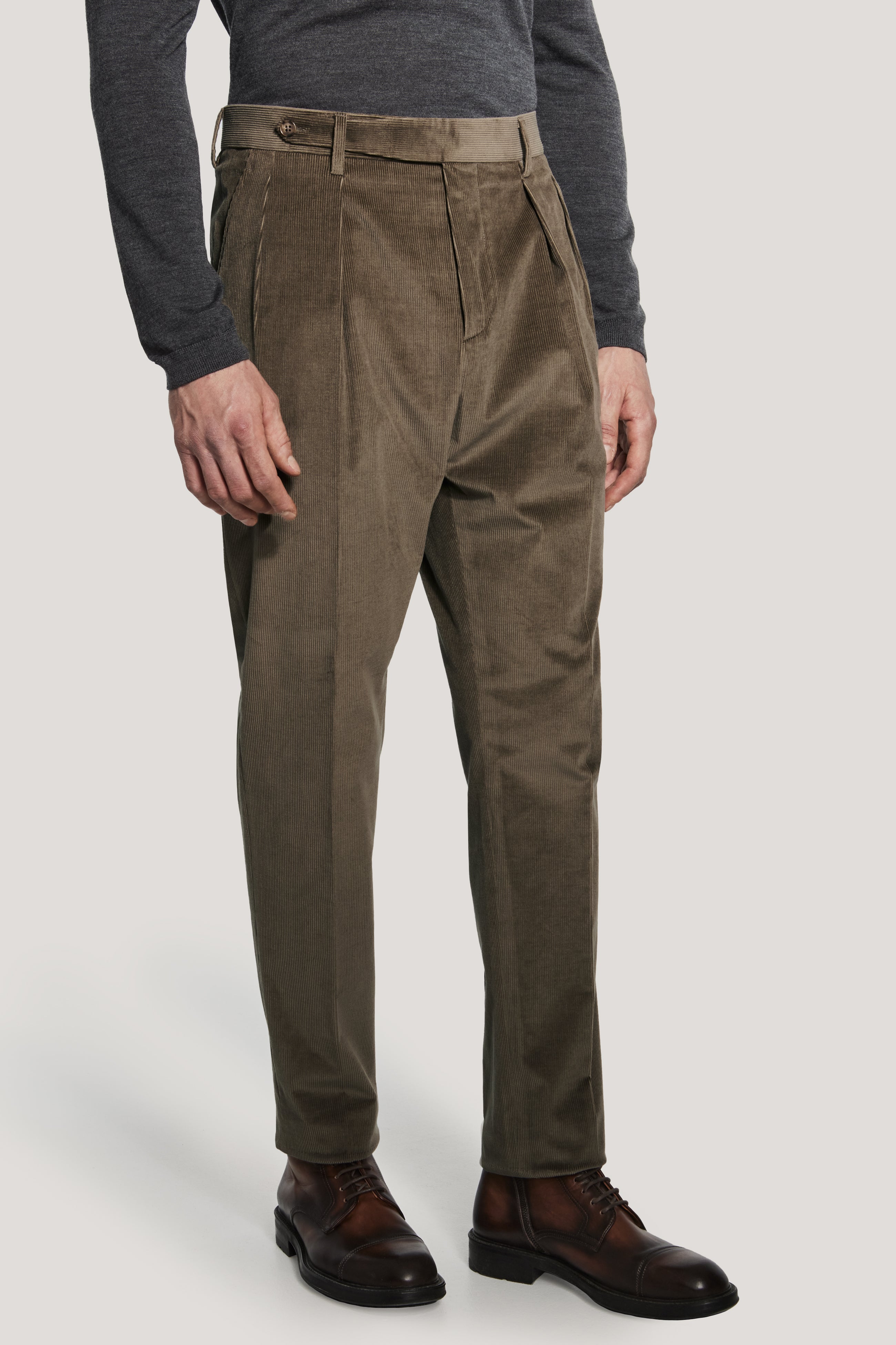 Alt view Sage Corduroy Trousers