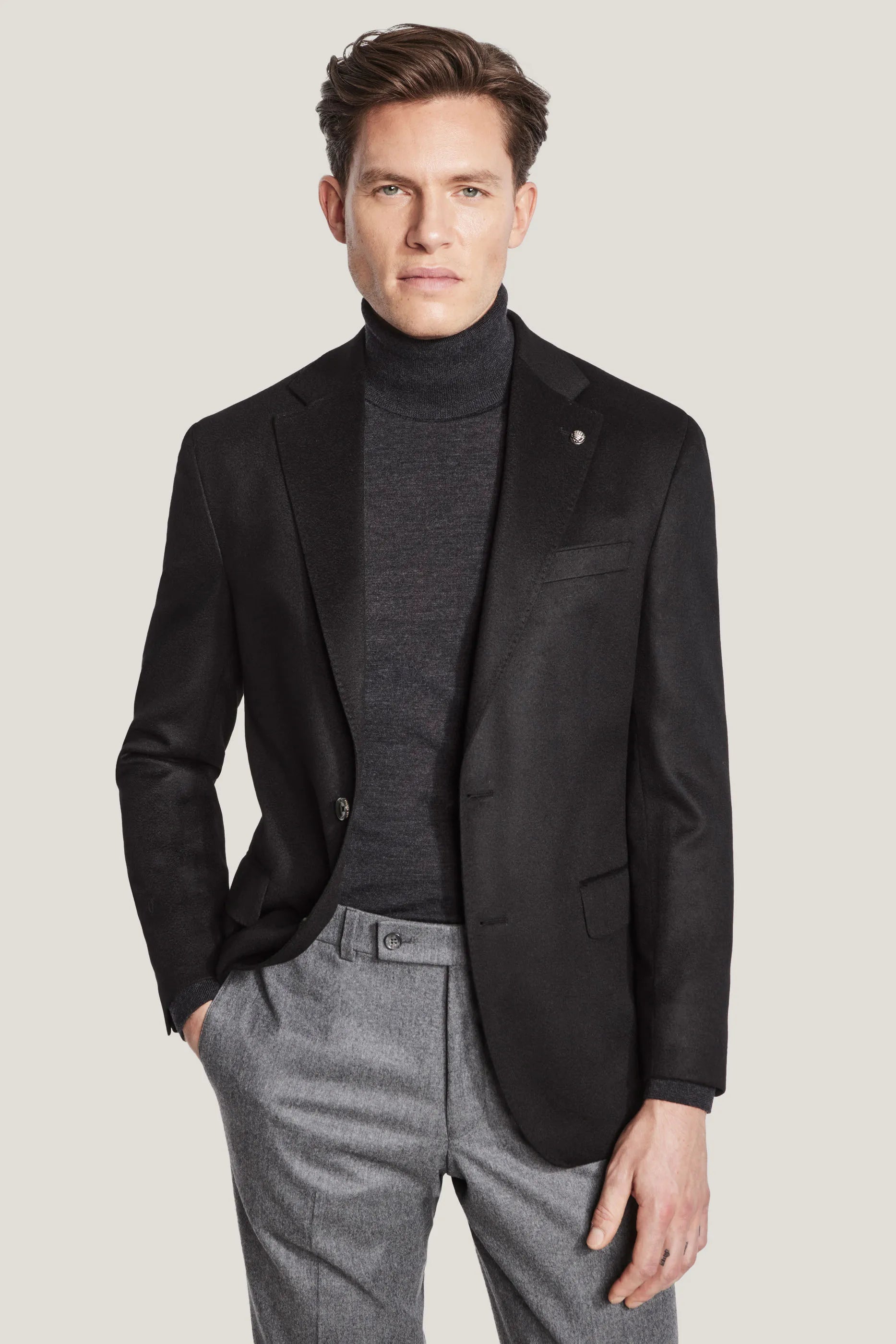 Vue alternative Black Solid Blazer