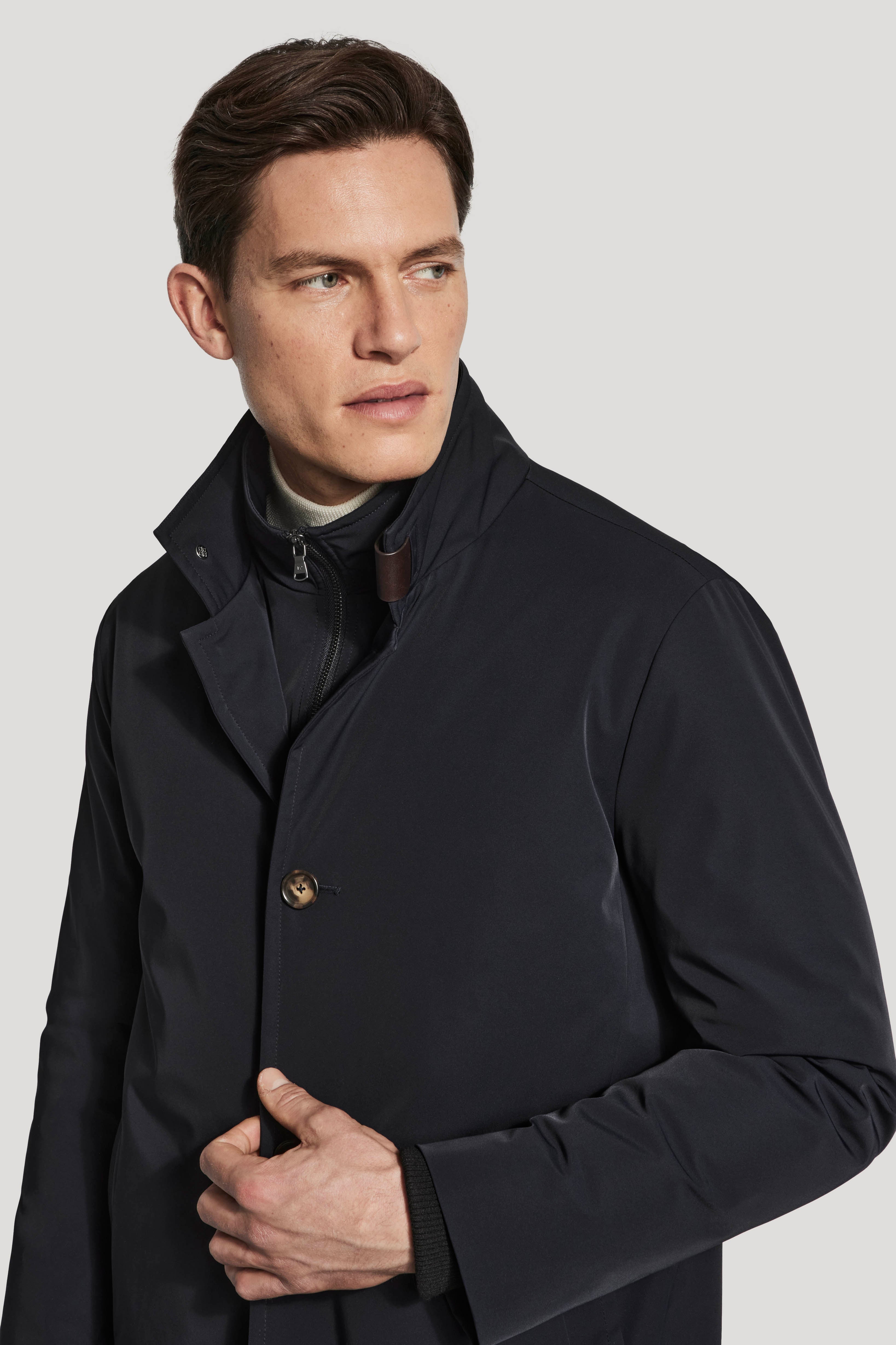 Alt view 1 Navy Car Coat