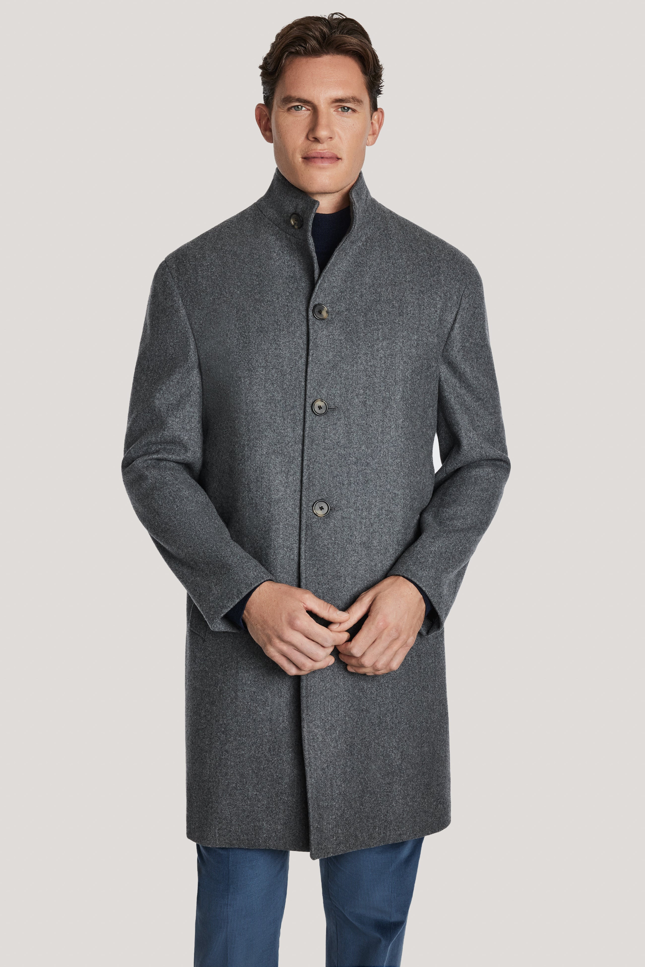 Alt view Grey Coat