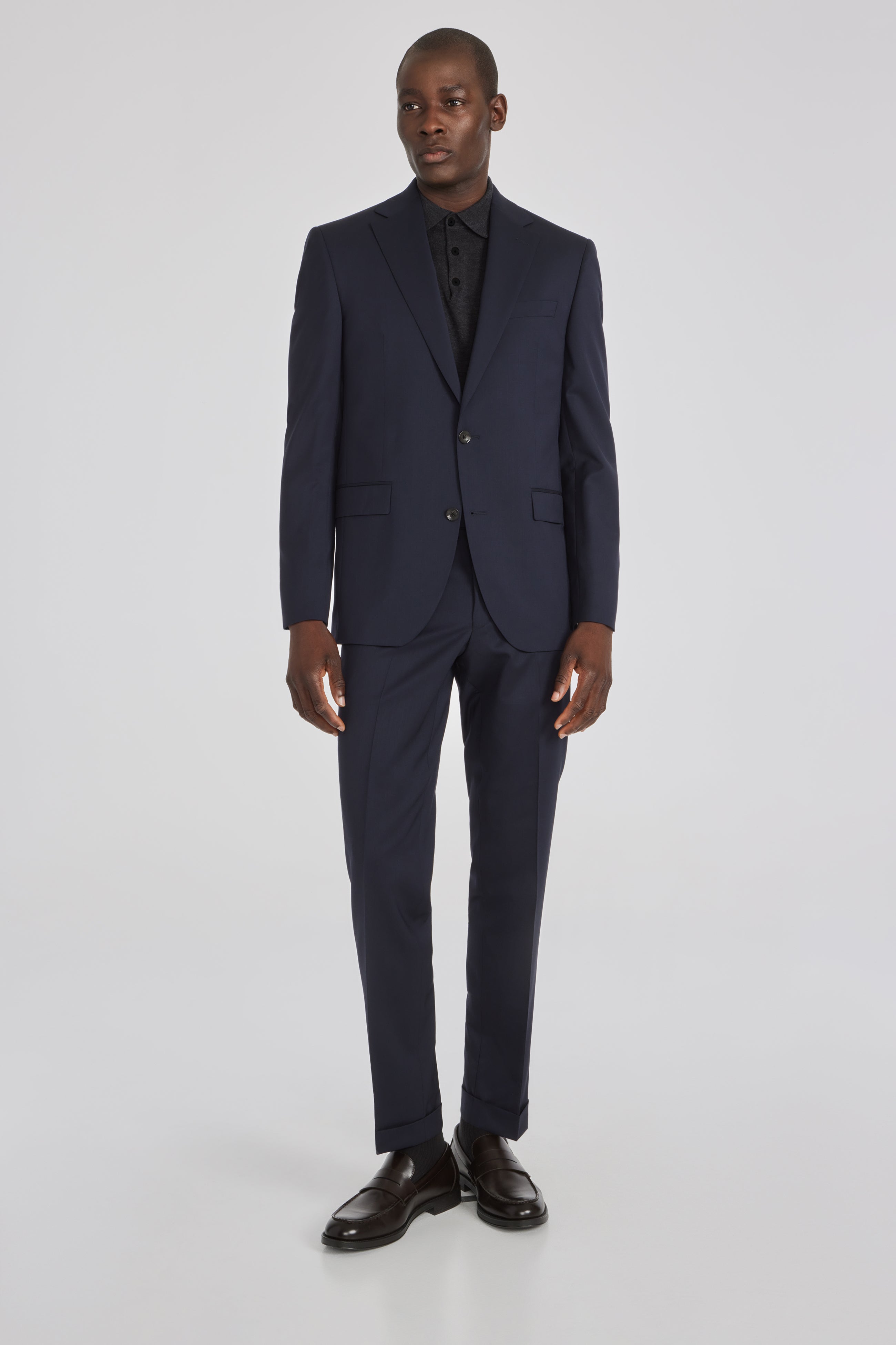 Alt view 2 Payne Solid Wool Suit Separate Trouser in Navy
