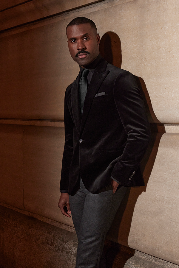 Black velvet online dress jacket