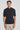 SetiCo Cotton and Silk Knit Polo in Midnight-Jack Victor