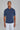 SetiCo Cotton and Silk Knit Polo in Blue-Jack Victor