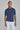 SetiCo Cotton and Silk Knit Polo in Blue-Jack Victor