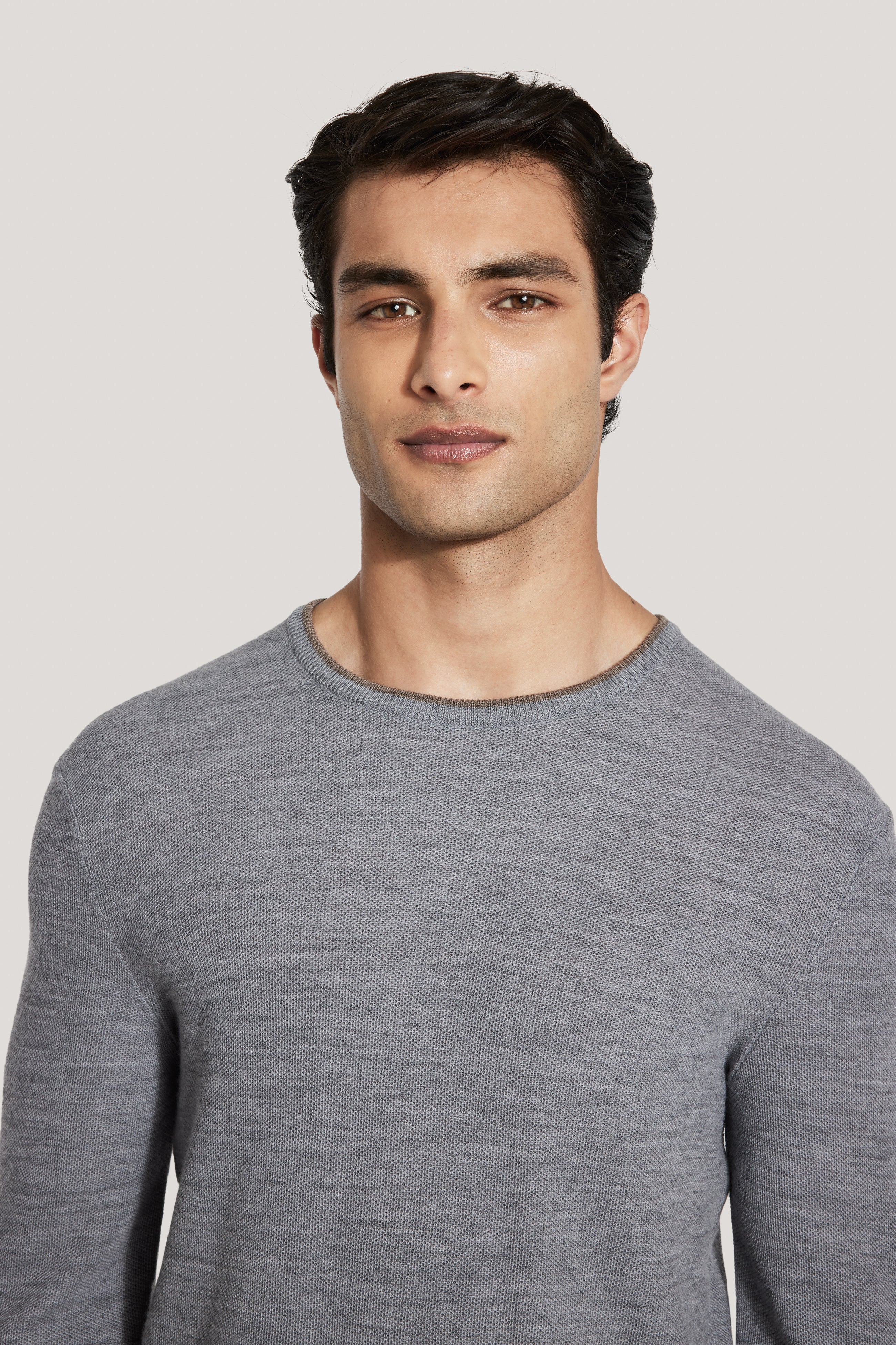 Alt view 1 Grey Crew Neck