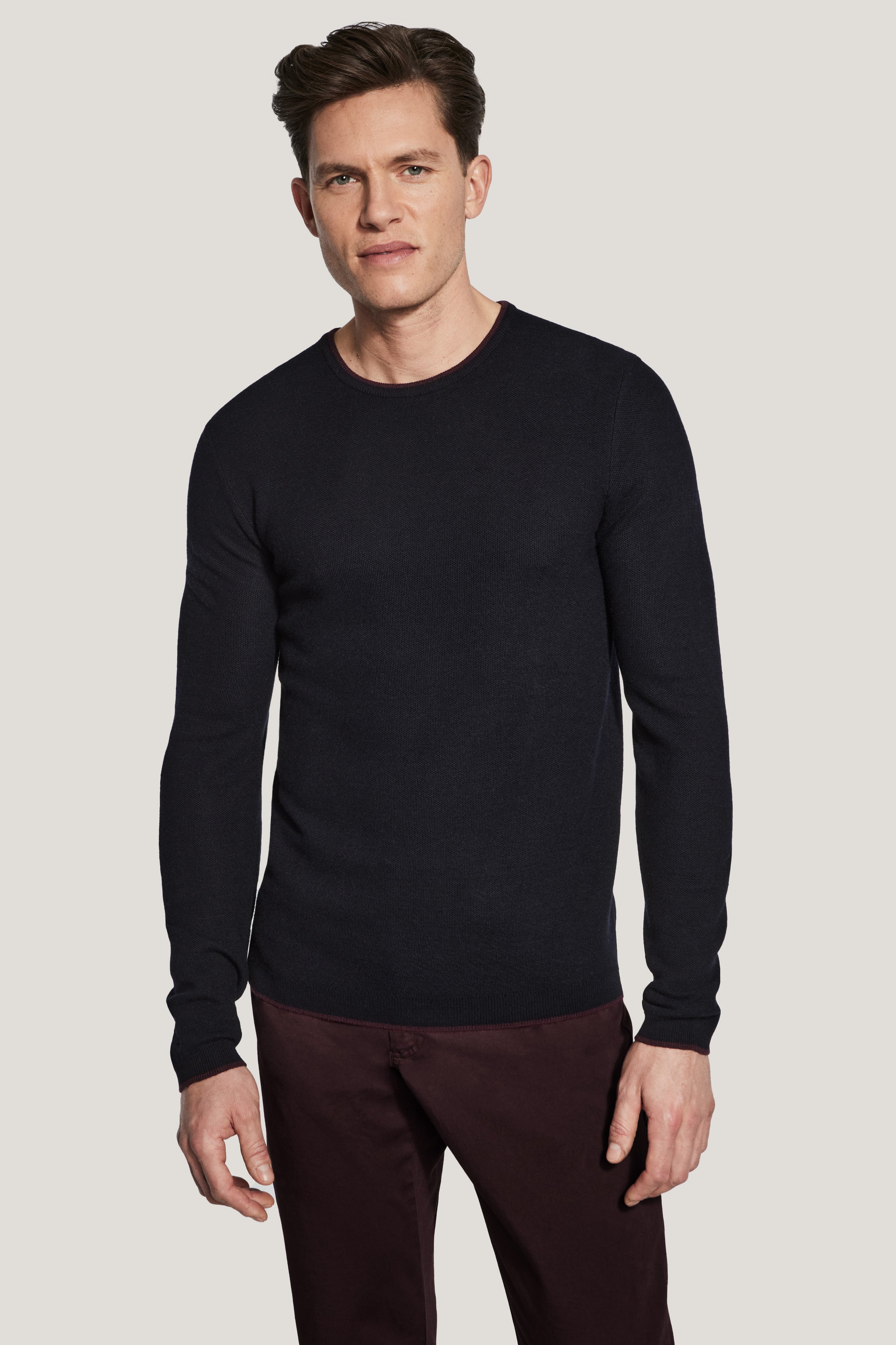 Alt view Navy Crew Neck