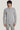 Alt view Grey Melange Quarter Zip Sweater