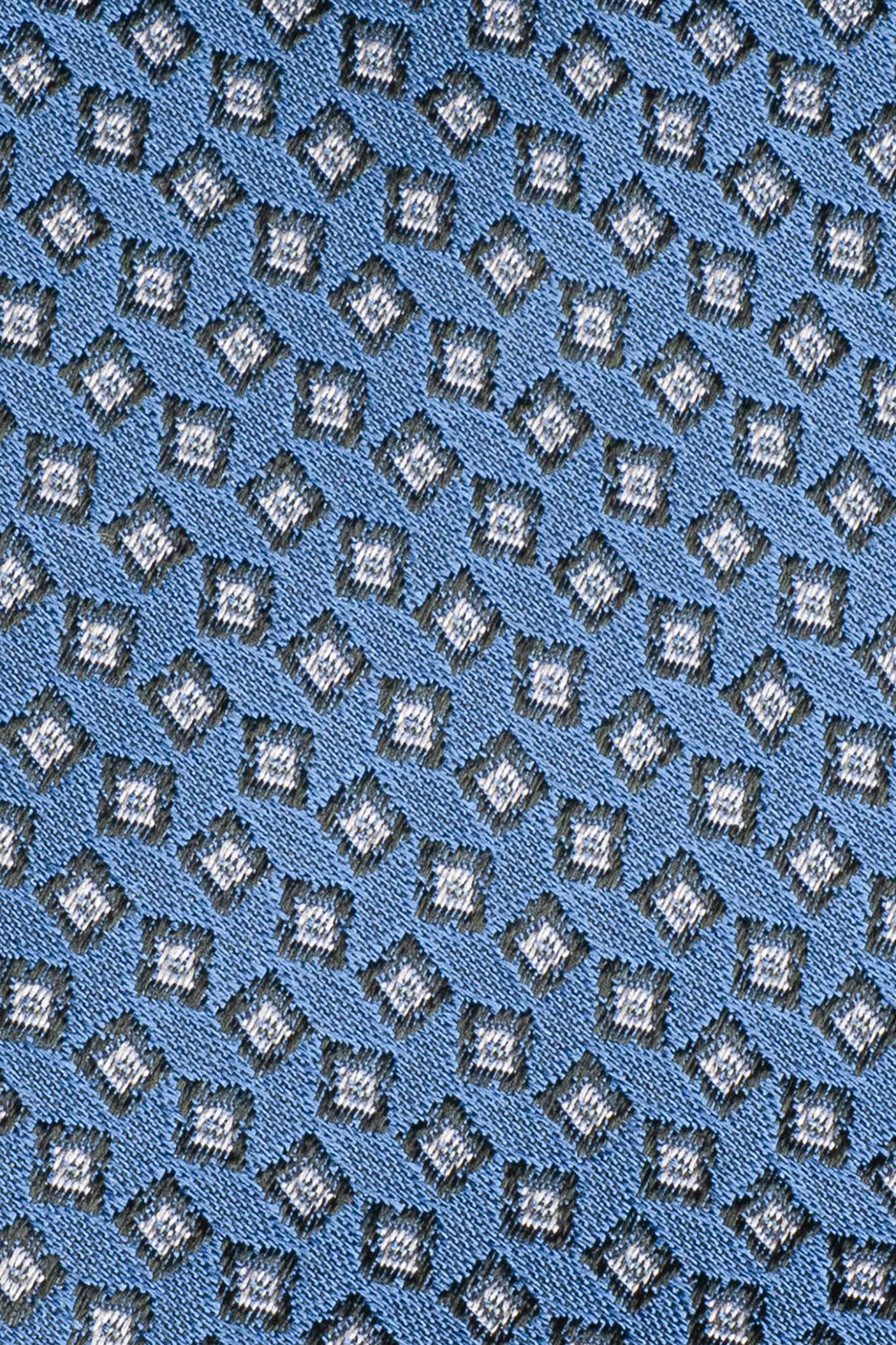 Alt view 1 Blue Geoprint Woven Tie