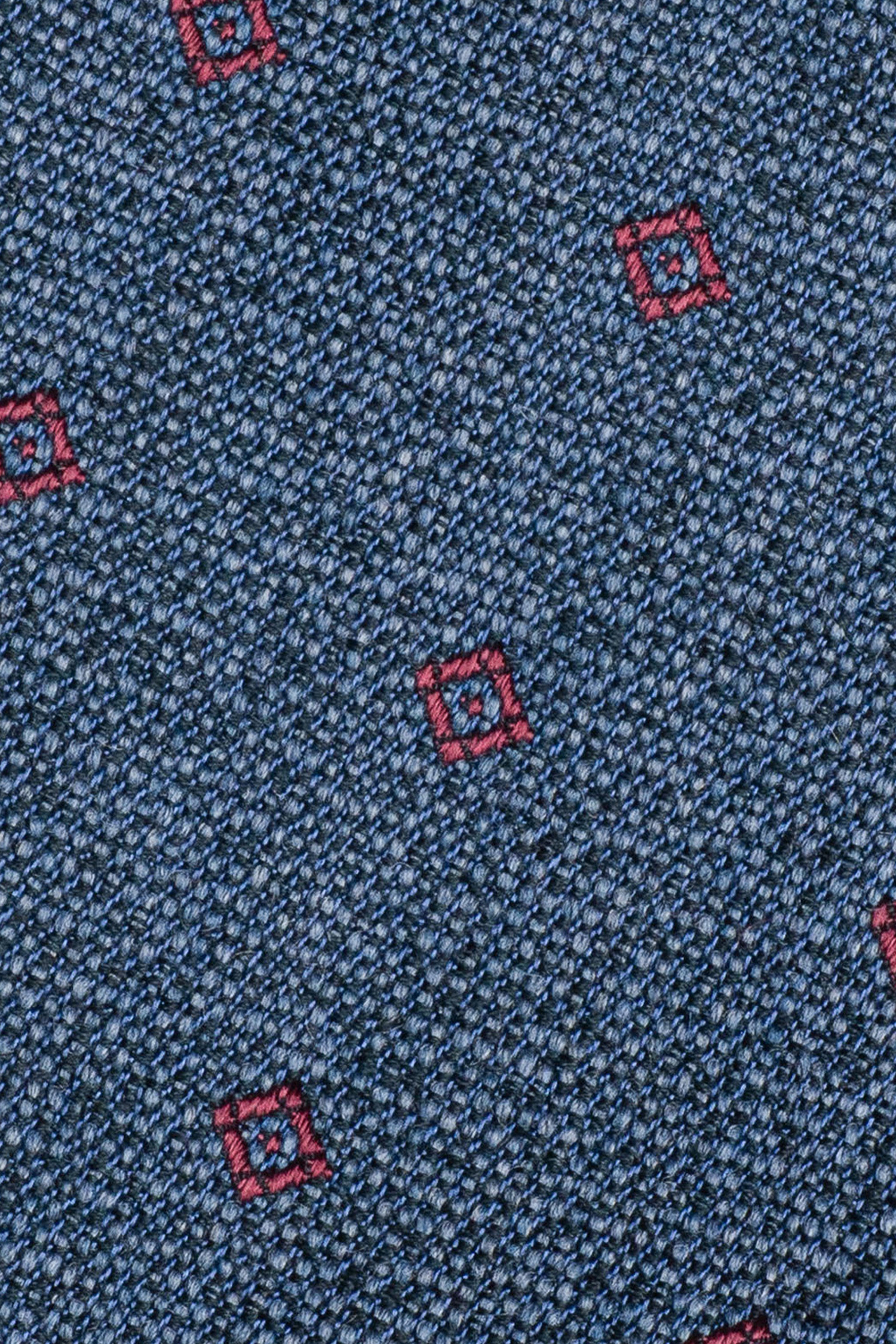 Alt view 1 Blue Geoprint Woven Tie