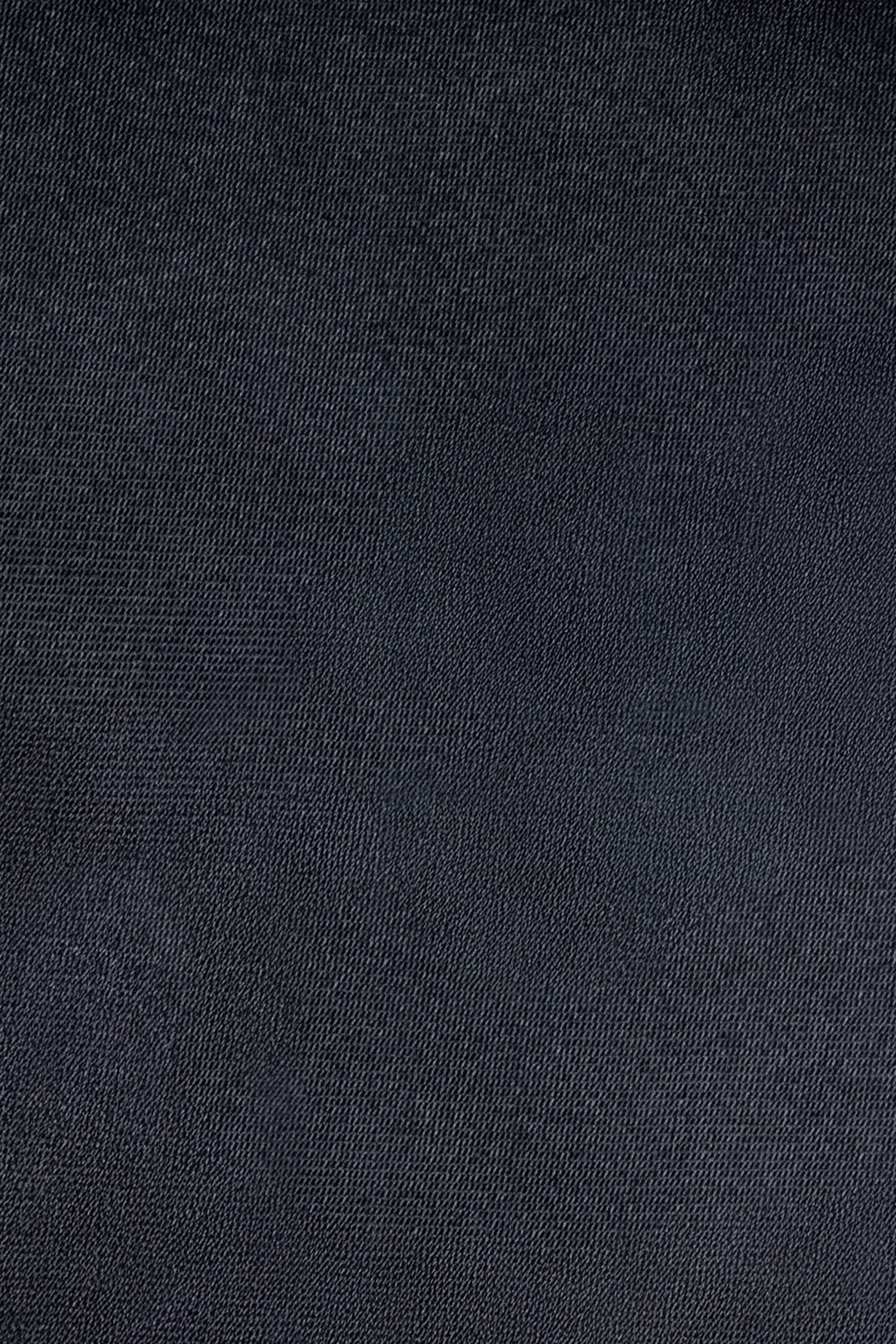 Alt view 1 Black Solid Woven Tie