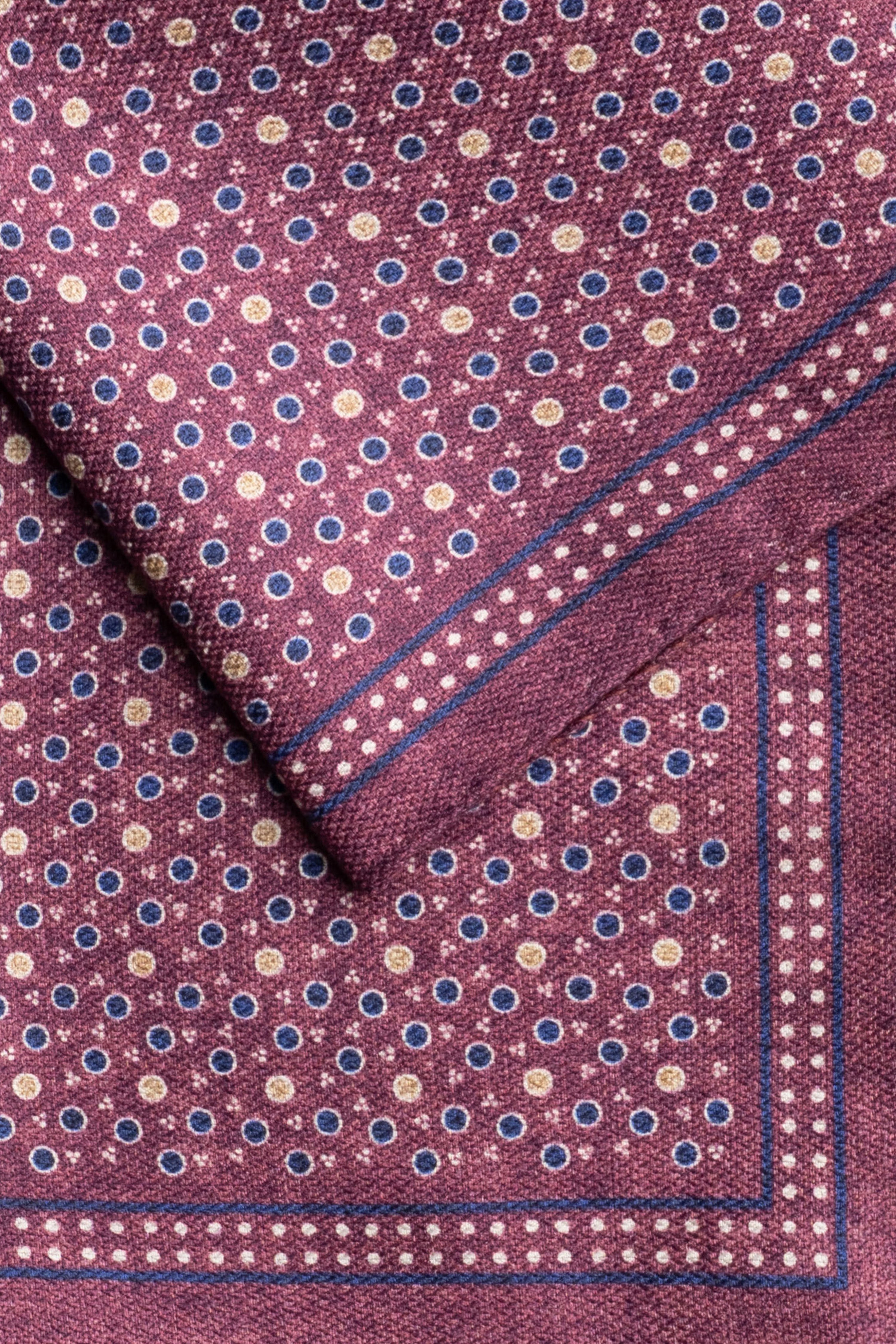Alt view 1 Purple Paisley Pocket Square