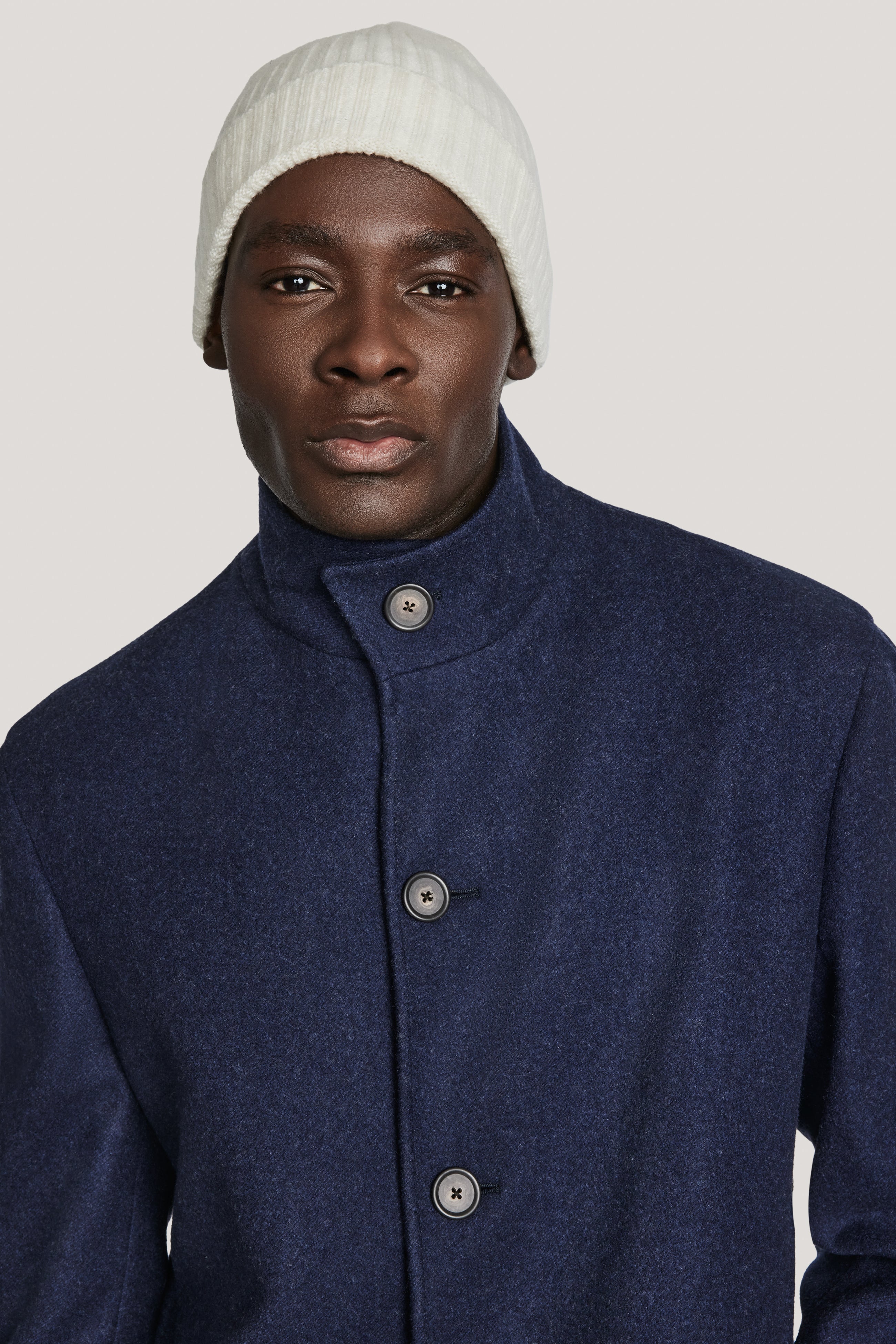 Alt view Ecru Beanie