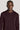 Classic Merino Bordeaux Quarter Zip Polo