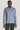 Classic Merino Light Blue Quarter Zip Polo