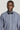 Plisse Tuxedo Blue Shirt
