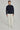 Alt view 3 Redfern Wool, Silk and Cashmere Long Sleeve Polo in Navy