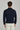 Alt view 5 Redfern Wool, Silk and Cashmere Long Sleeve Polo in Navy
