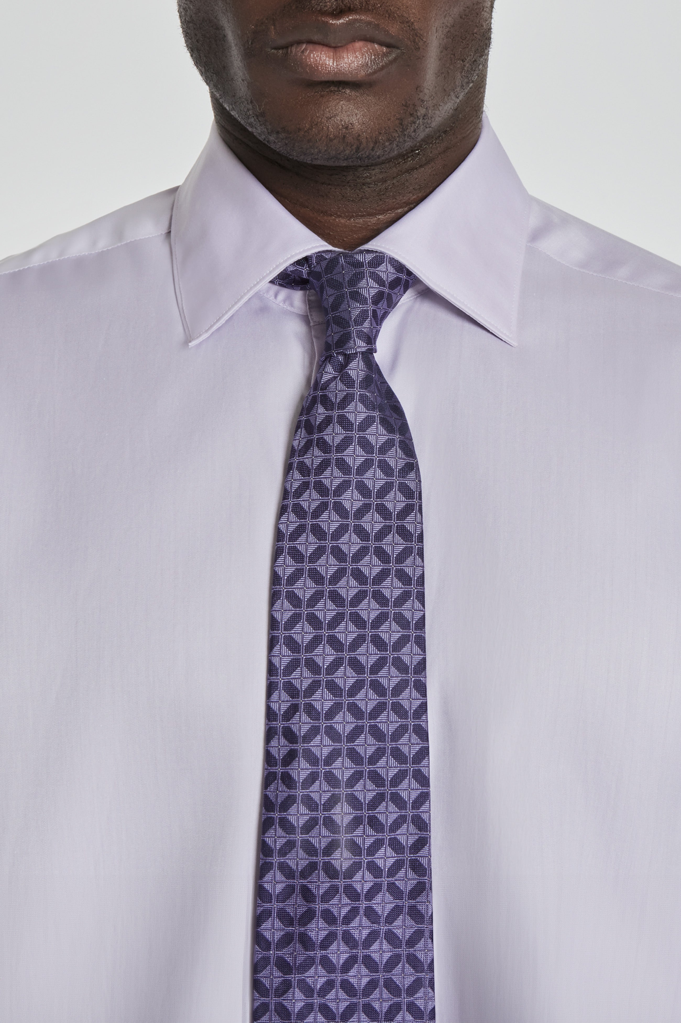 Vue alternative 2 Gordon cravate tissée en violet