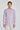 Vue alternative 7 Grosvenor chemise habillée en coton tissé géométrique en violet