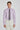 Vue alternative Grosvenor chemise habillée en coton tissé géométrique en violet