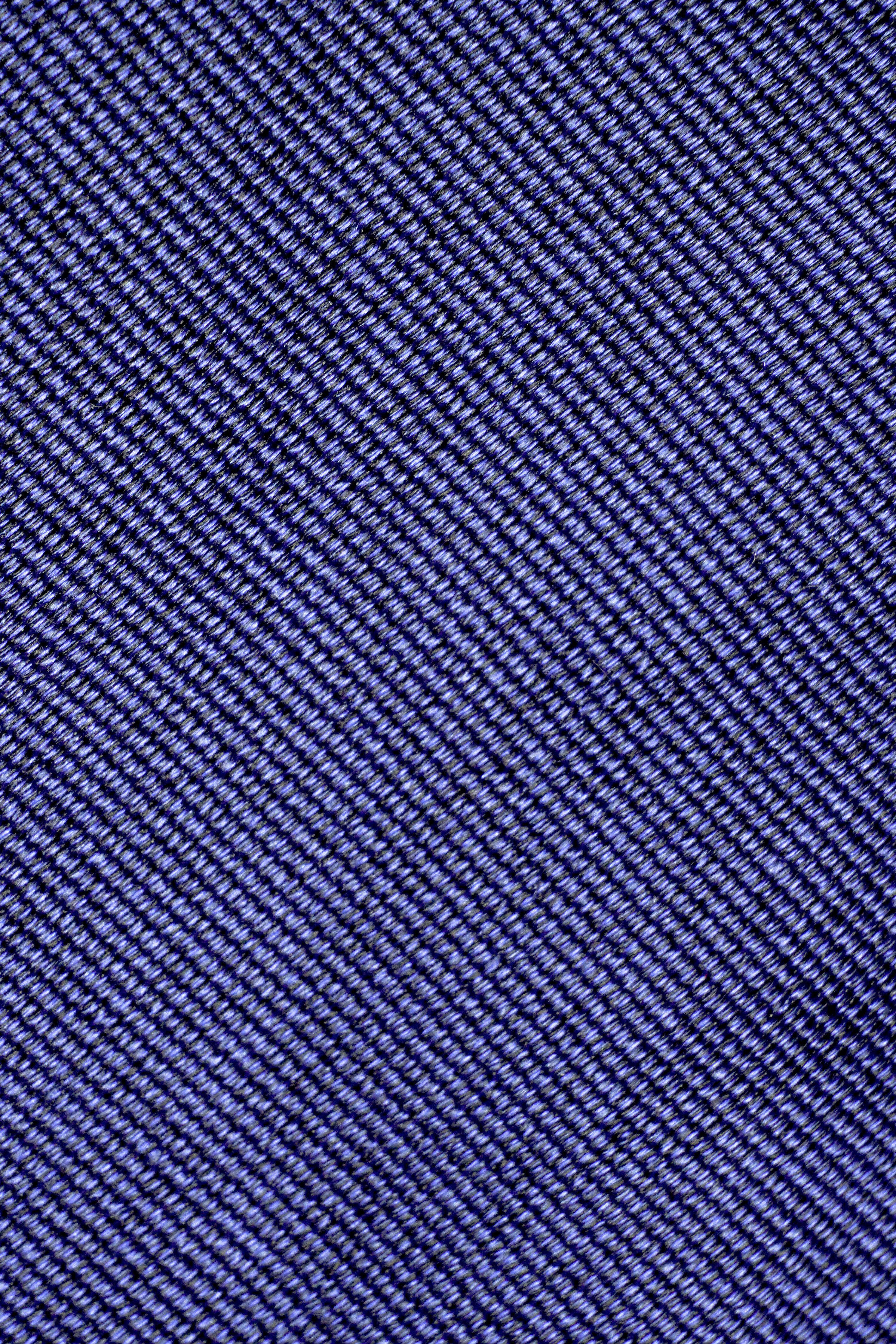 Vue alternative 1 Bowman cravate tissée unie en bleu denim