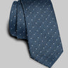 Pindot Woven Tie in Sky Blue-Jack Victor