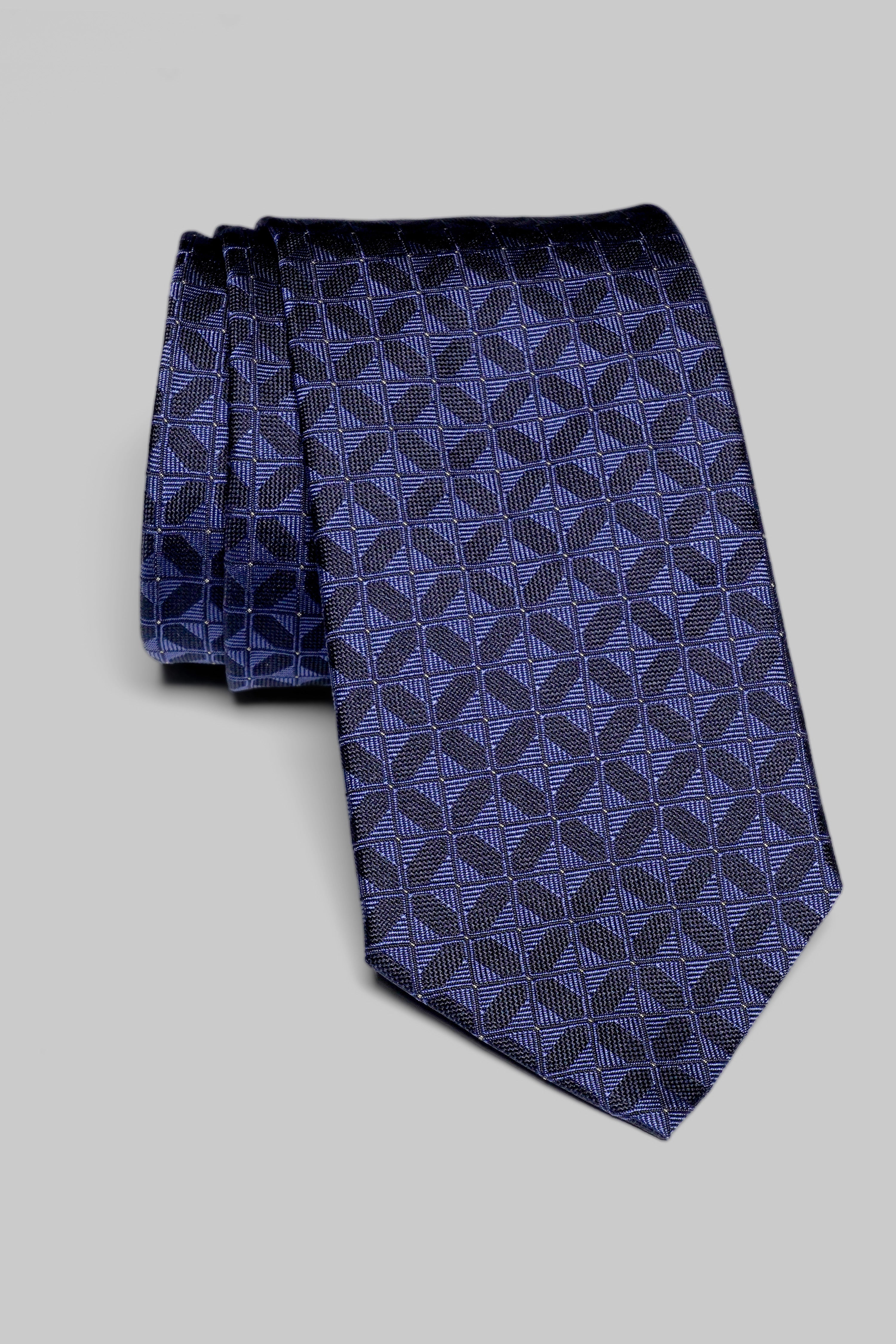 Vue alternative Gordon cravate tissée en bleu marine