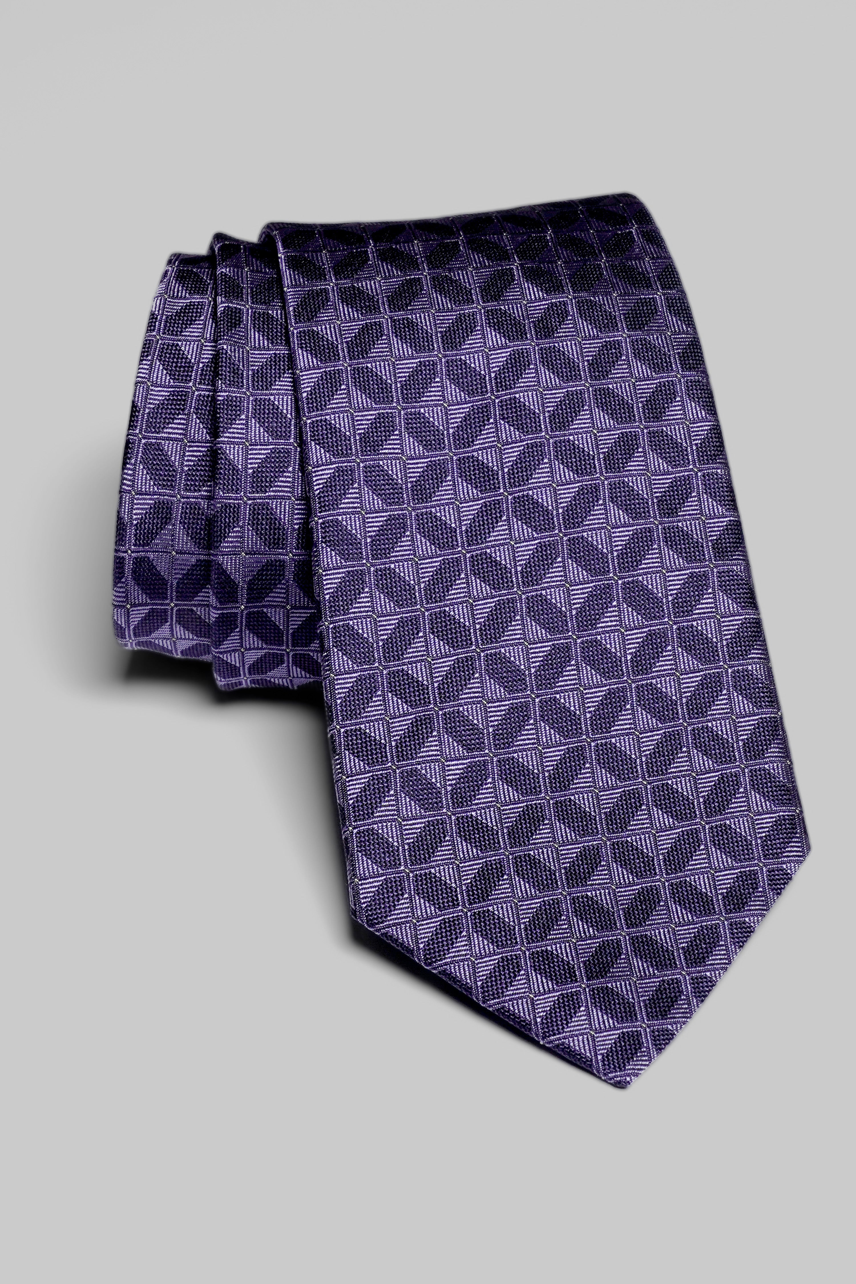 Vue alternative Gordon cravate tissée en violet