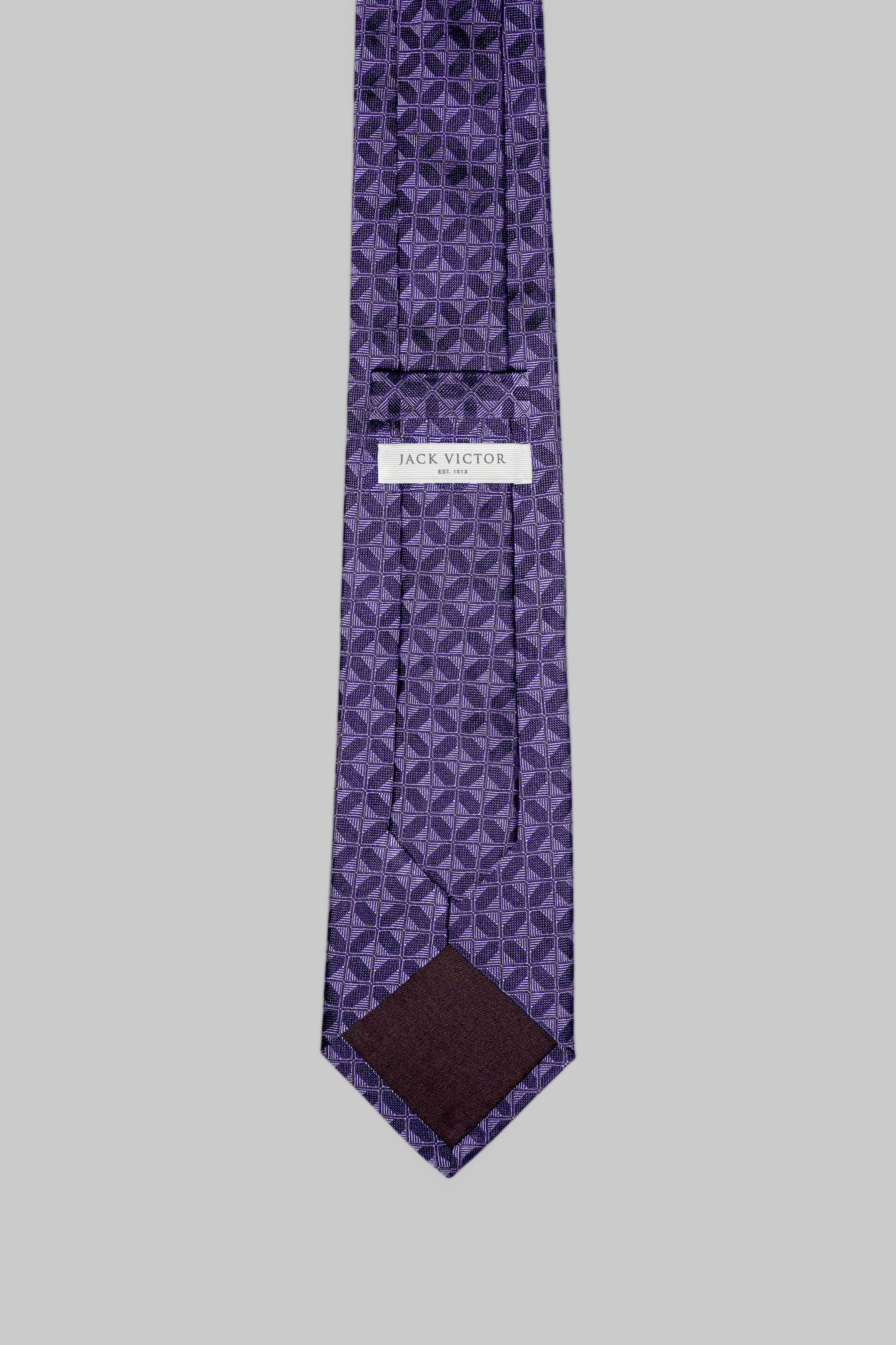 Vue alternative 3 Gordon cravate tissée en violet