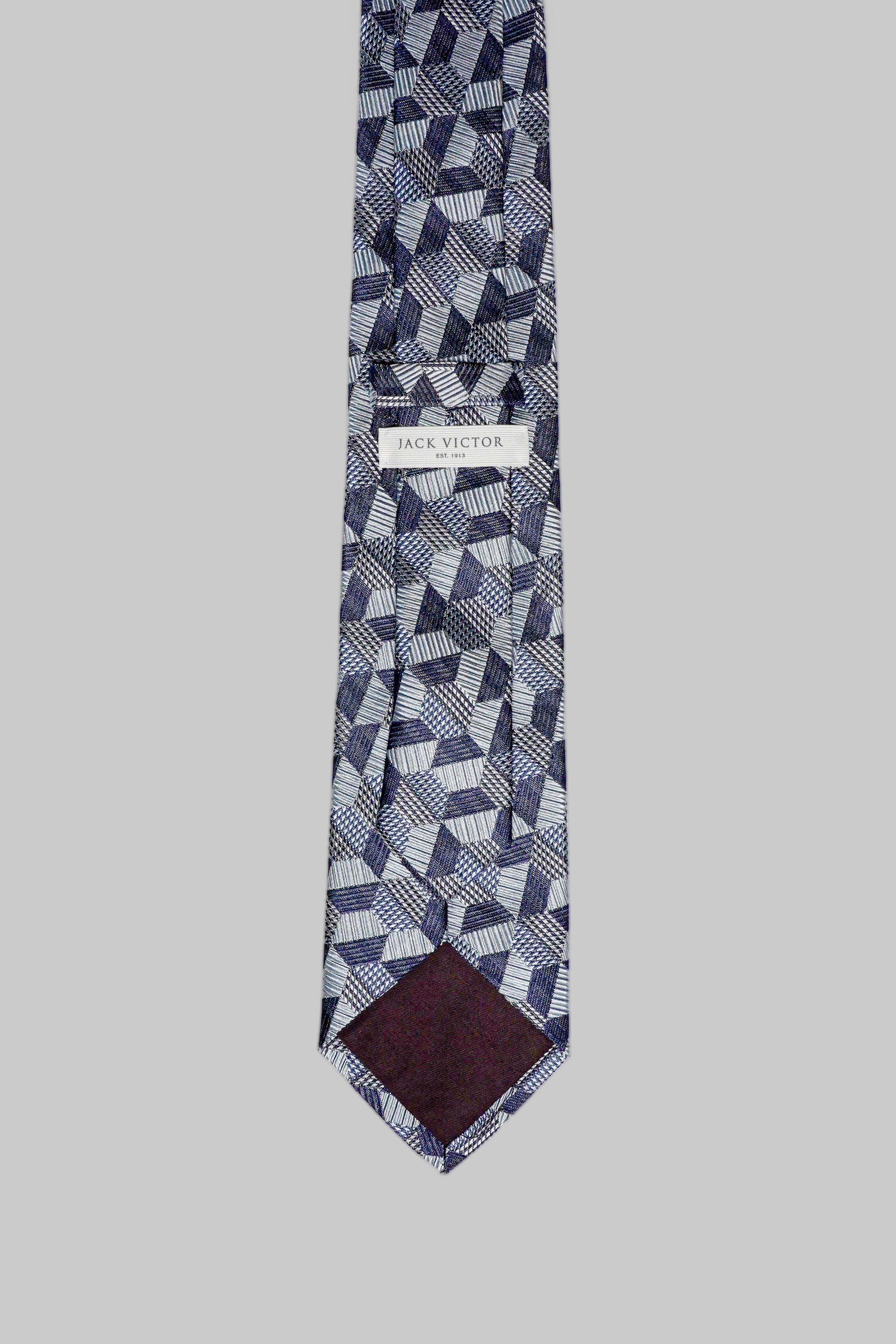 Vue alternative 2 Holton cravate tissée en bleu