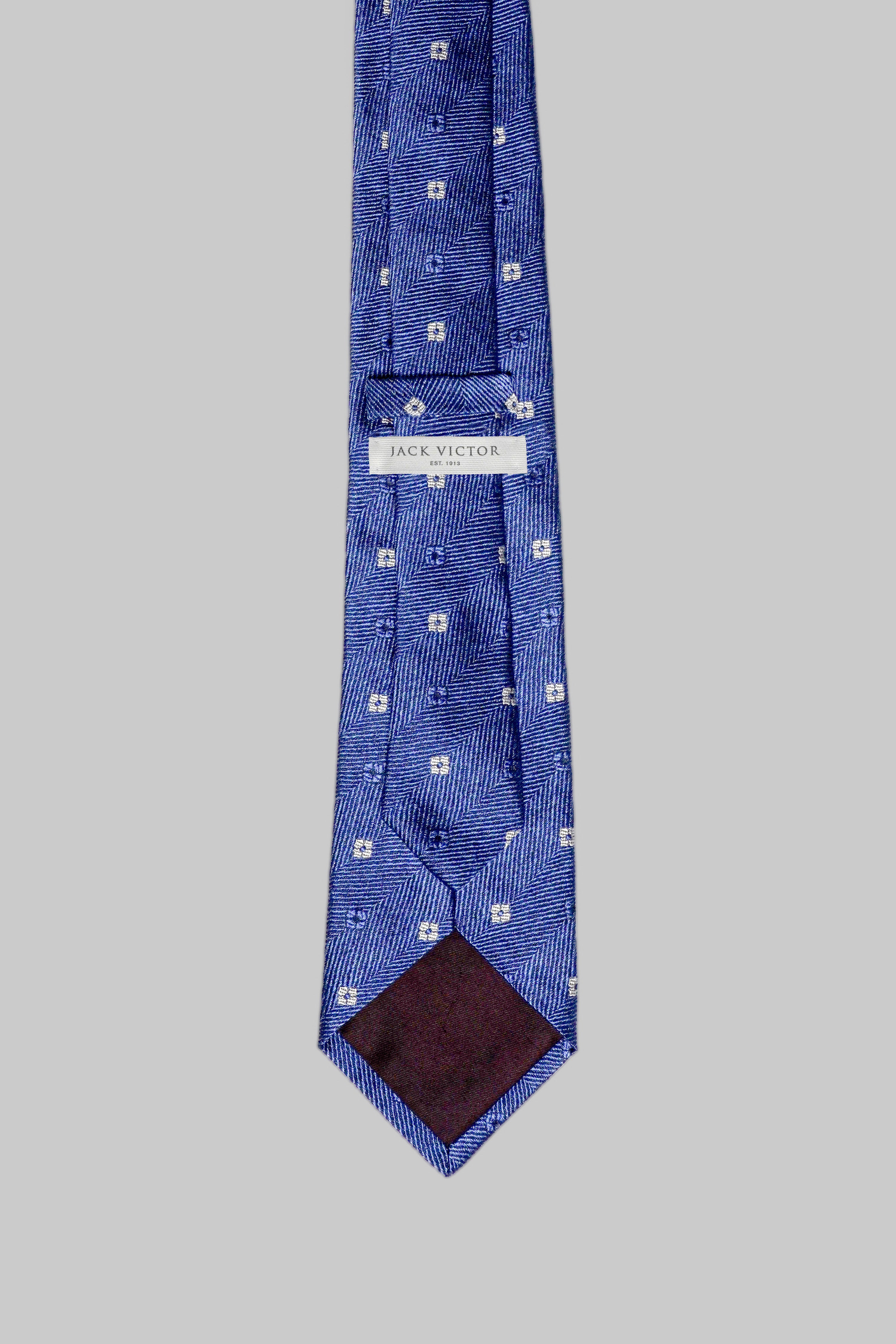 Vue alternative 2 Bethune cravate tissée en bleu