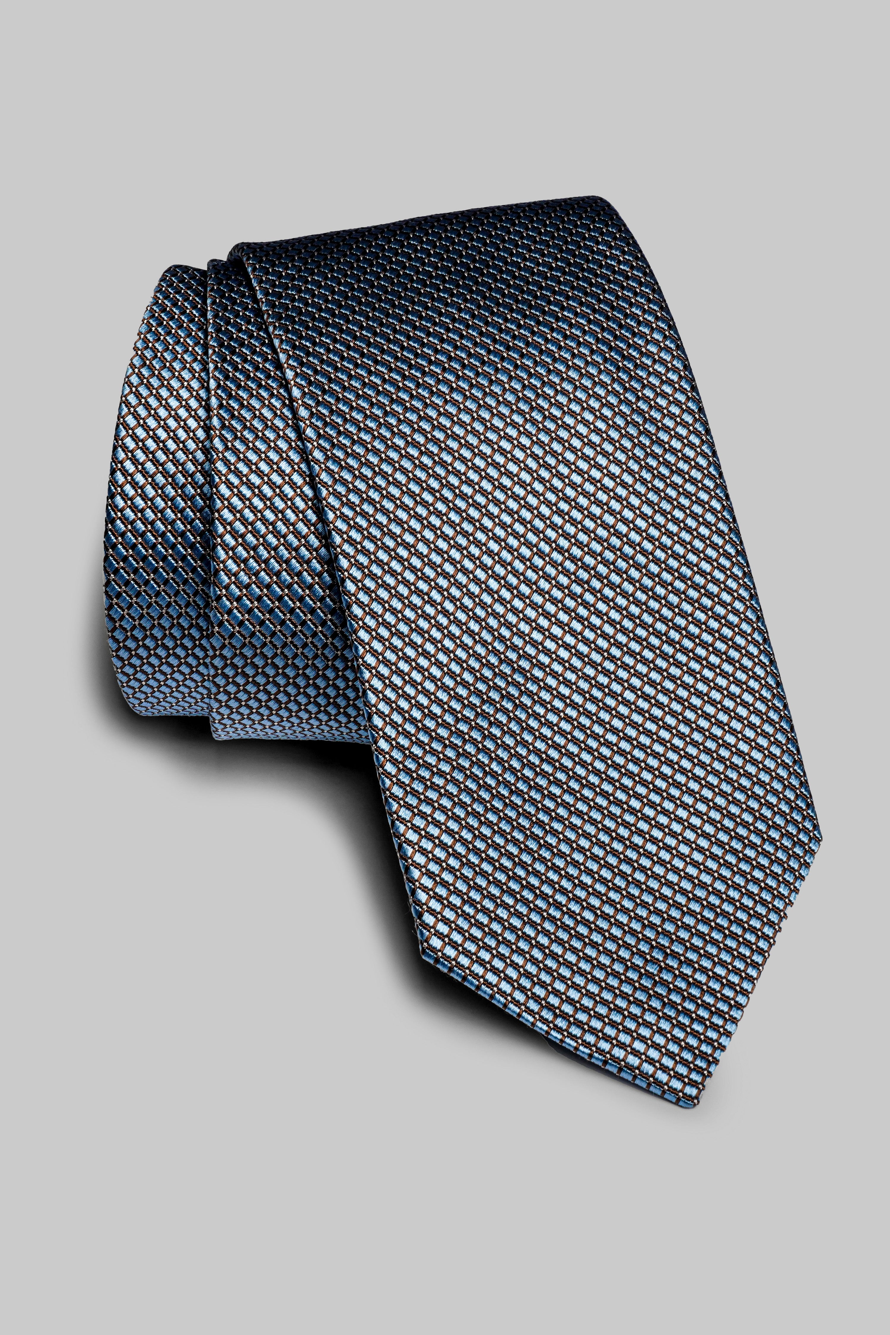 Vue alternative Sherbrooke cravate en soie en bleu ciel