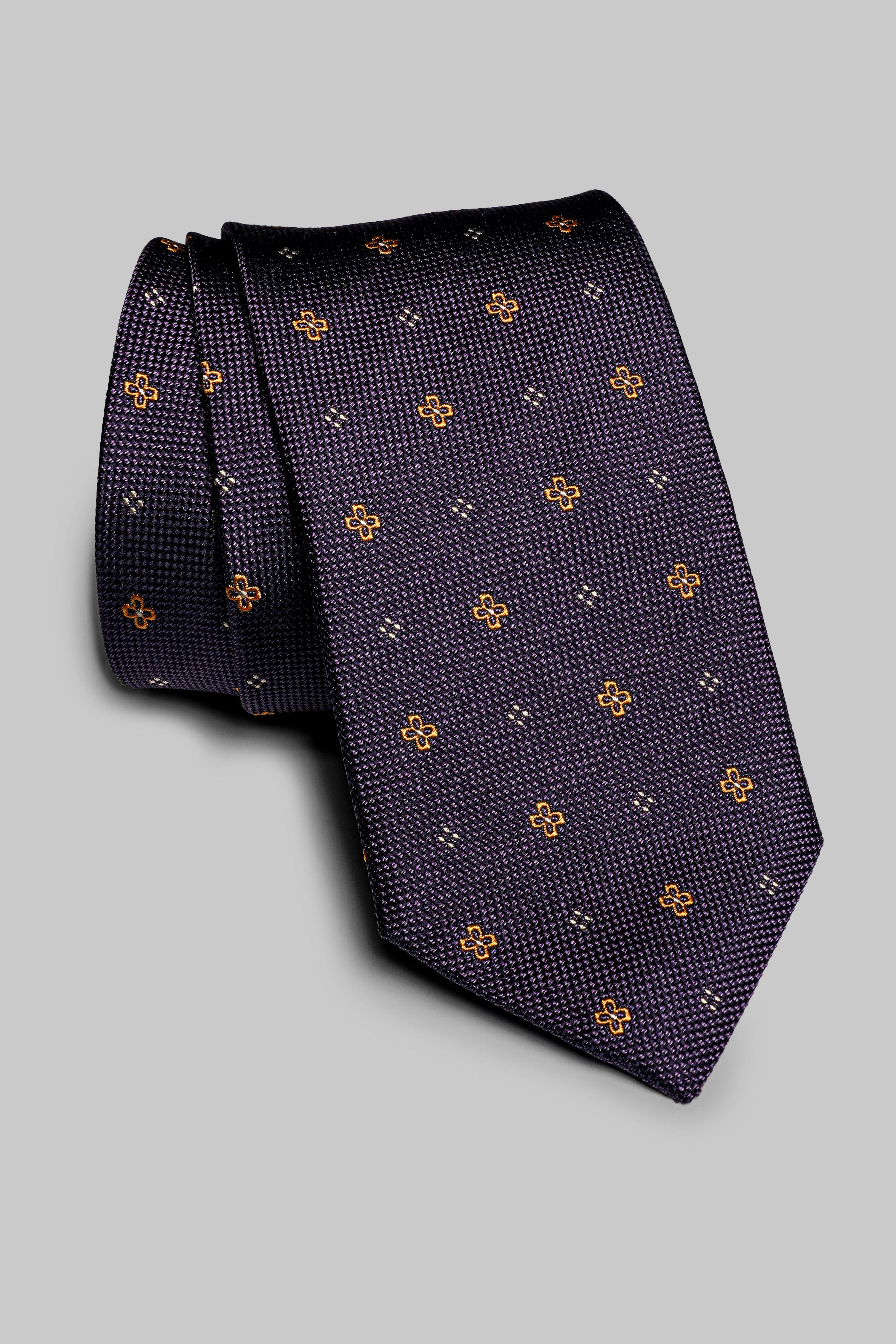 Vue alternative St. George cravate en soie en violet