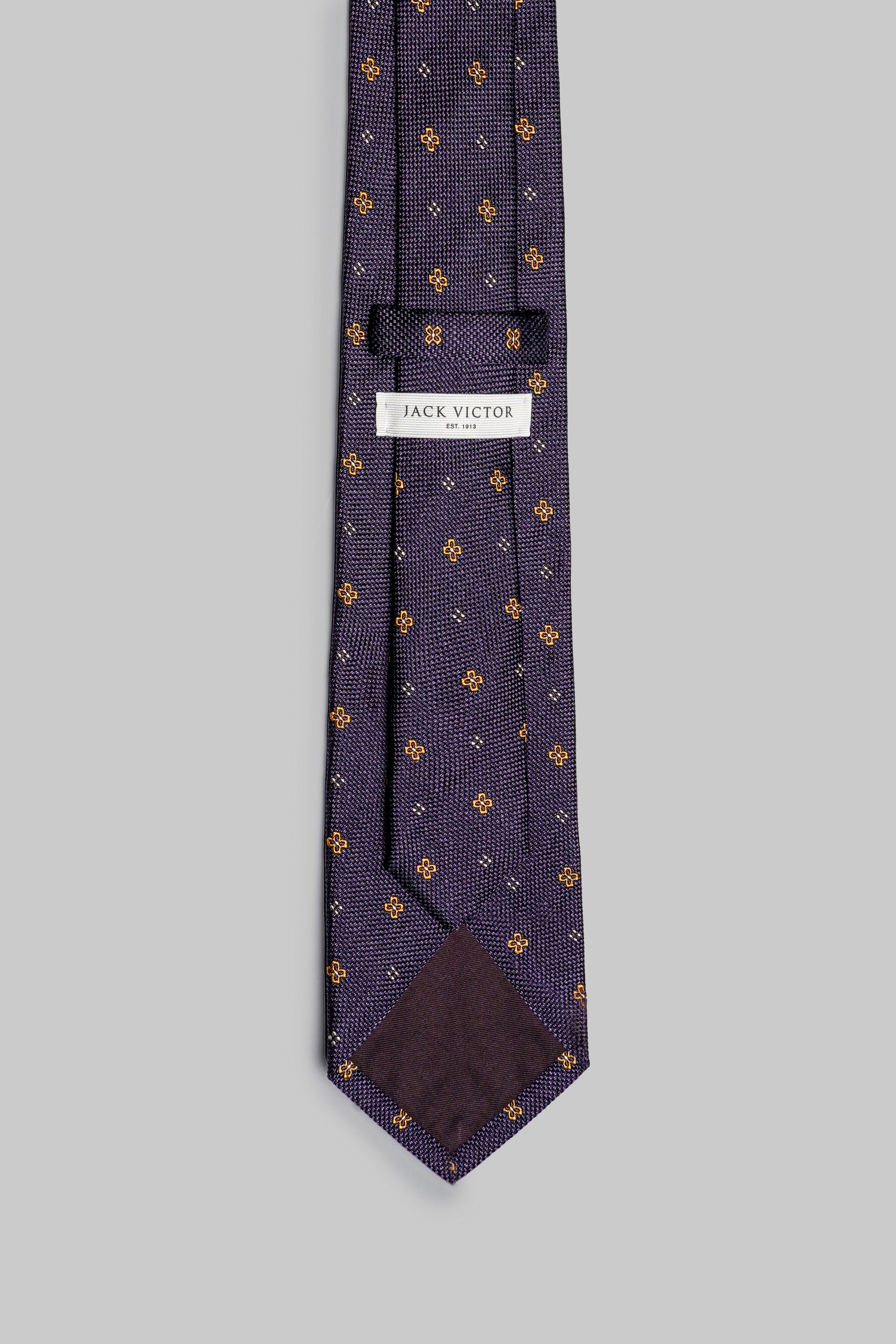 Vue alternative 2 St. George cravate en soie en violet