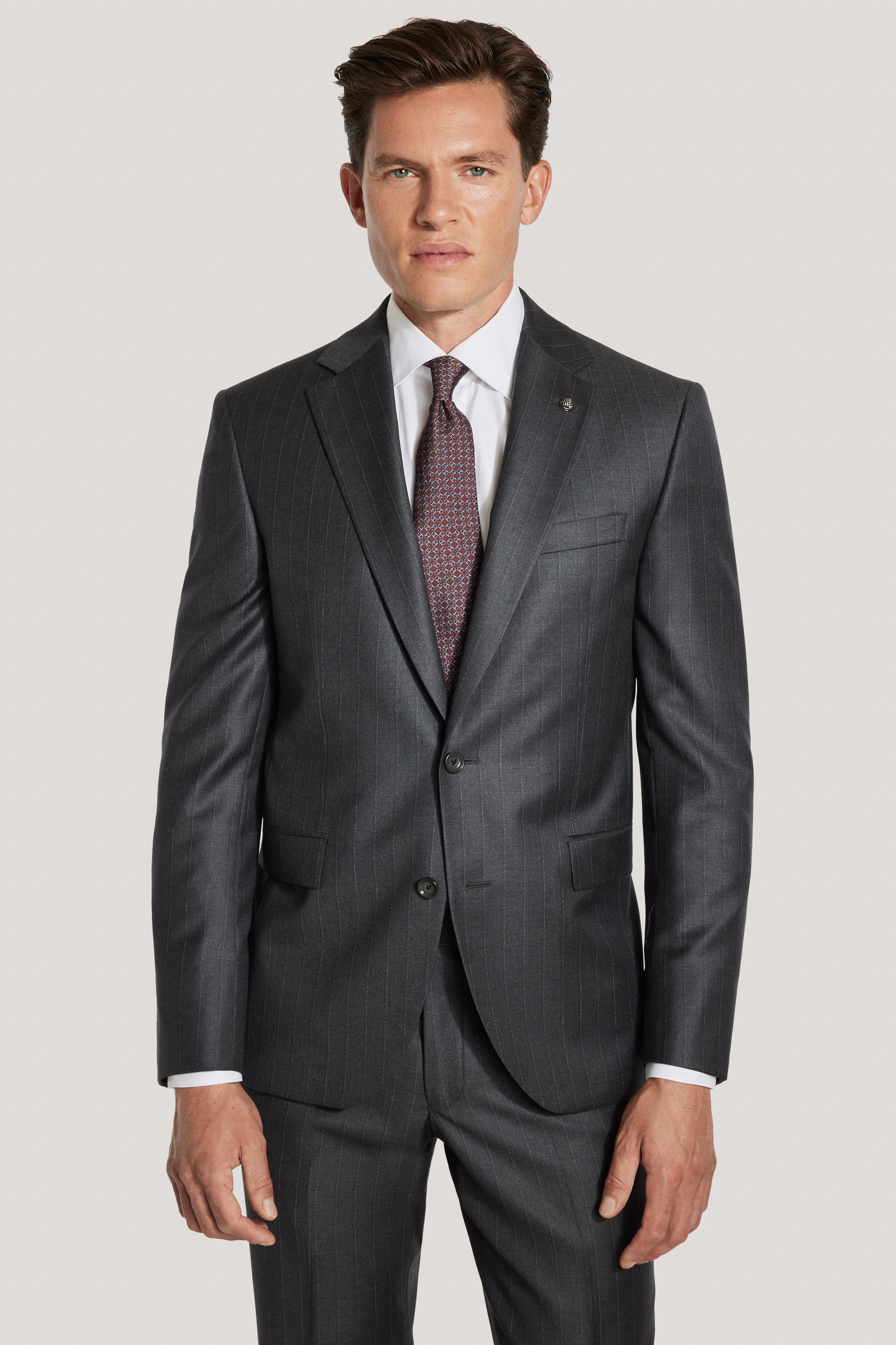 Alt view 1 Charcoal Pinstripe Suit