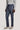 Alt view Parma Denim Melange Tailored Trouser with Side Fasteners