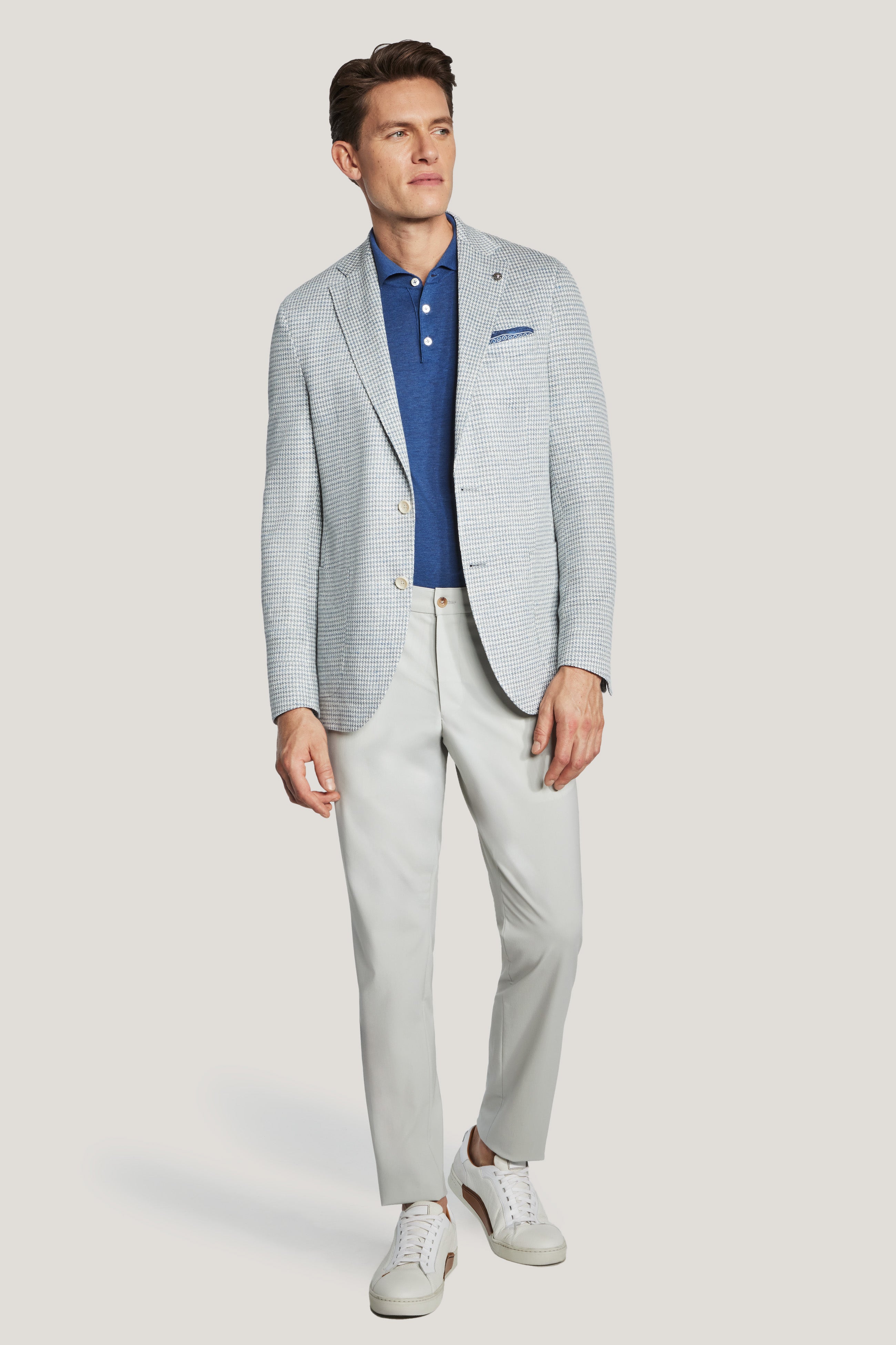 De Poule Hast Veste De Travail Blazer Pantalon Chino Pied De Poule