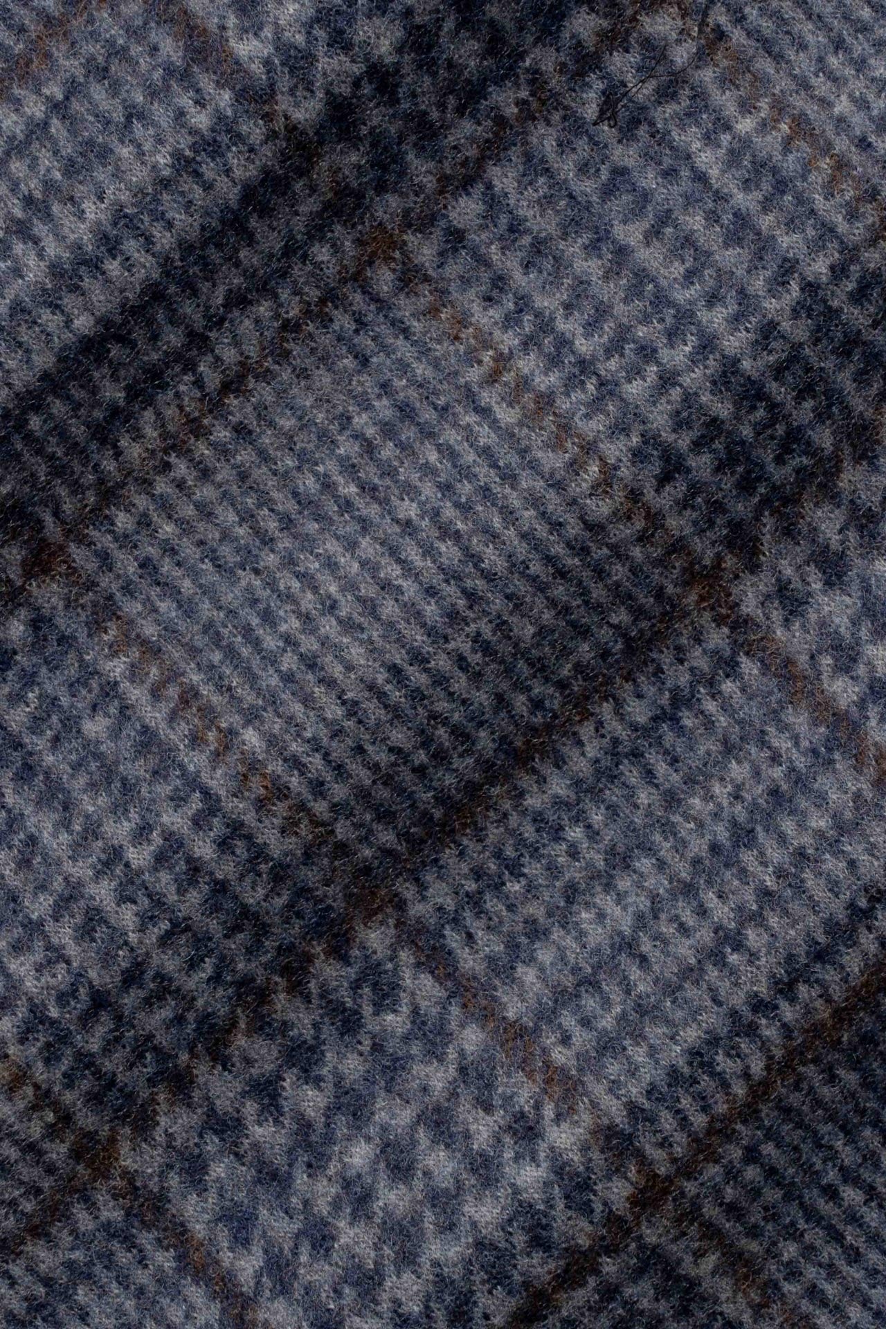 Alt view 1 Medium Blue and Brown Plaid COMFORTWEAR™ Blazer