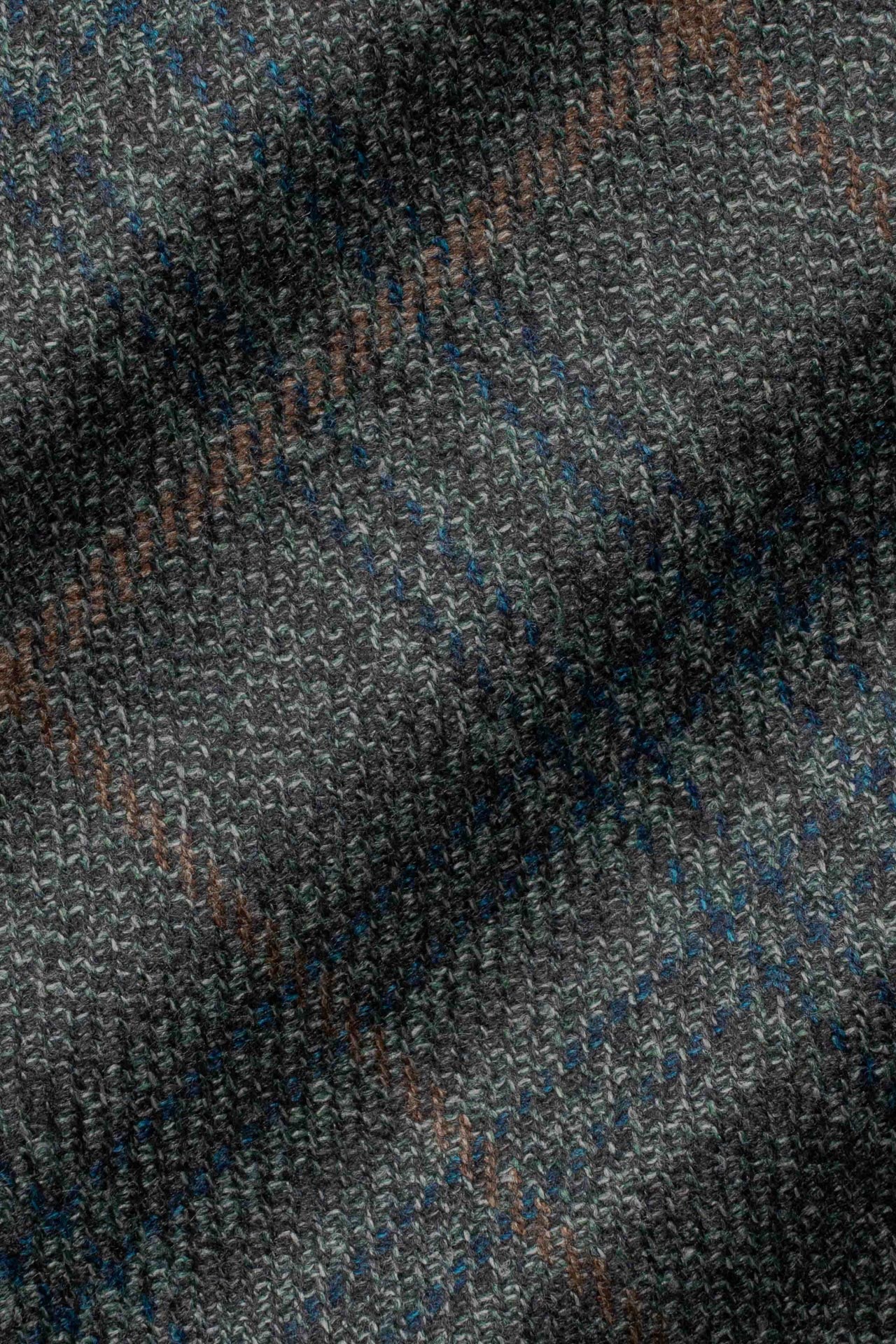 Alt view 1 Olive and Brown Plaid Blazer