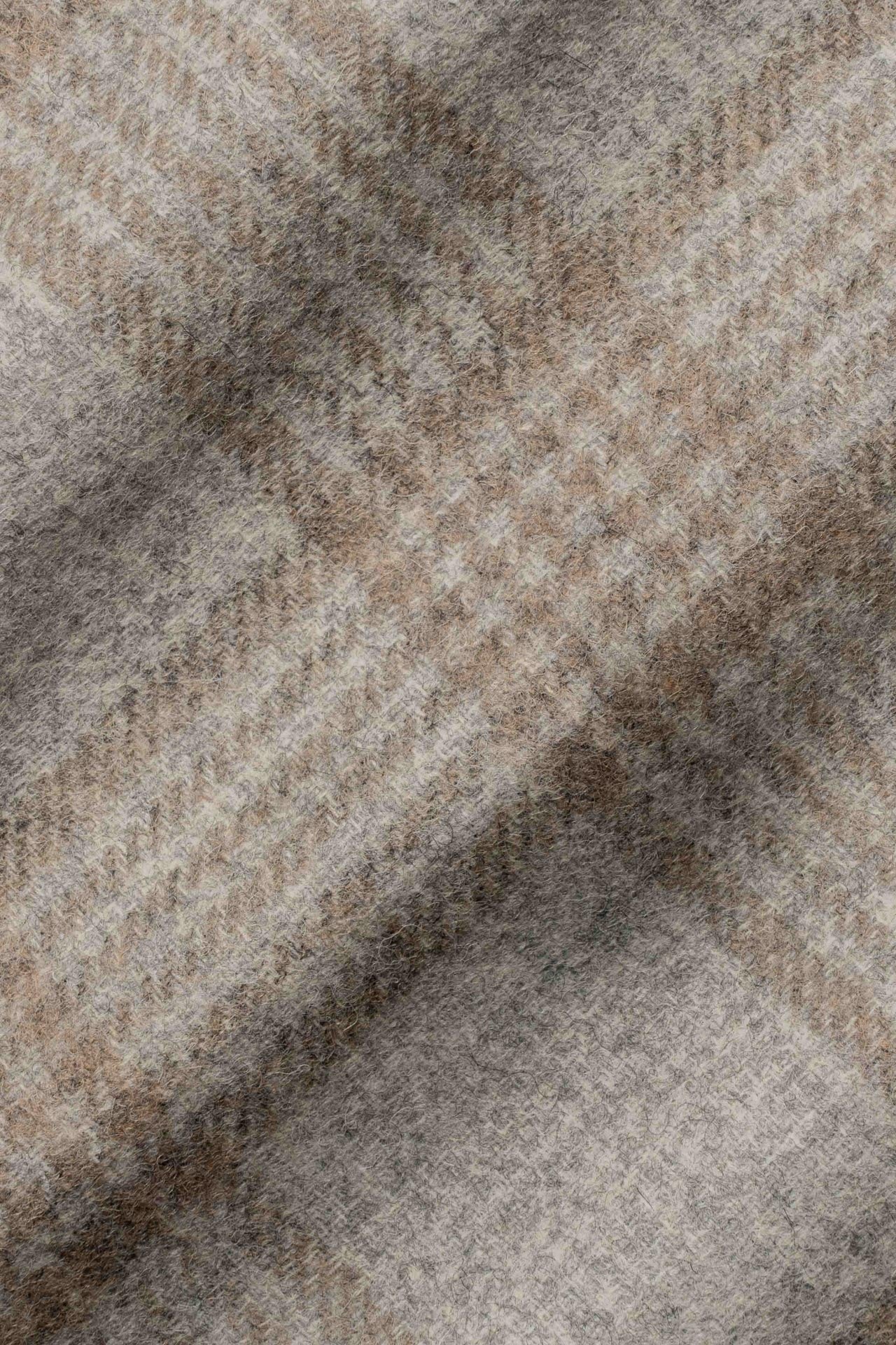 Vue alternative 1 Blazer à carreaux gris clair et camel