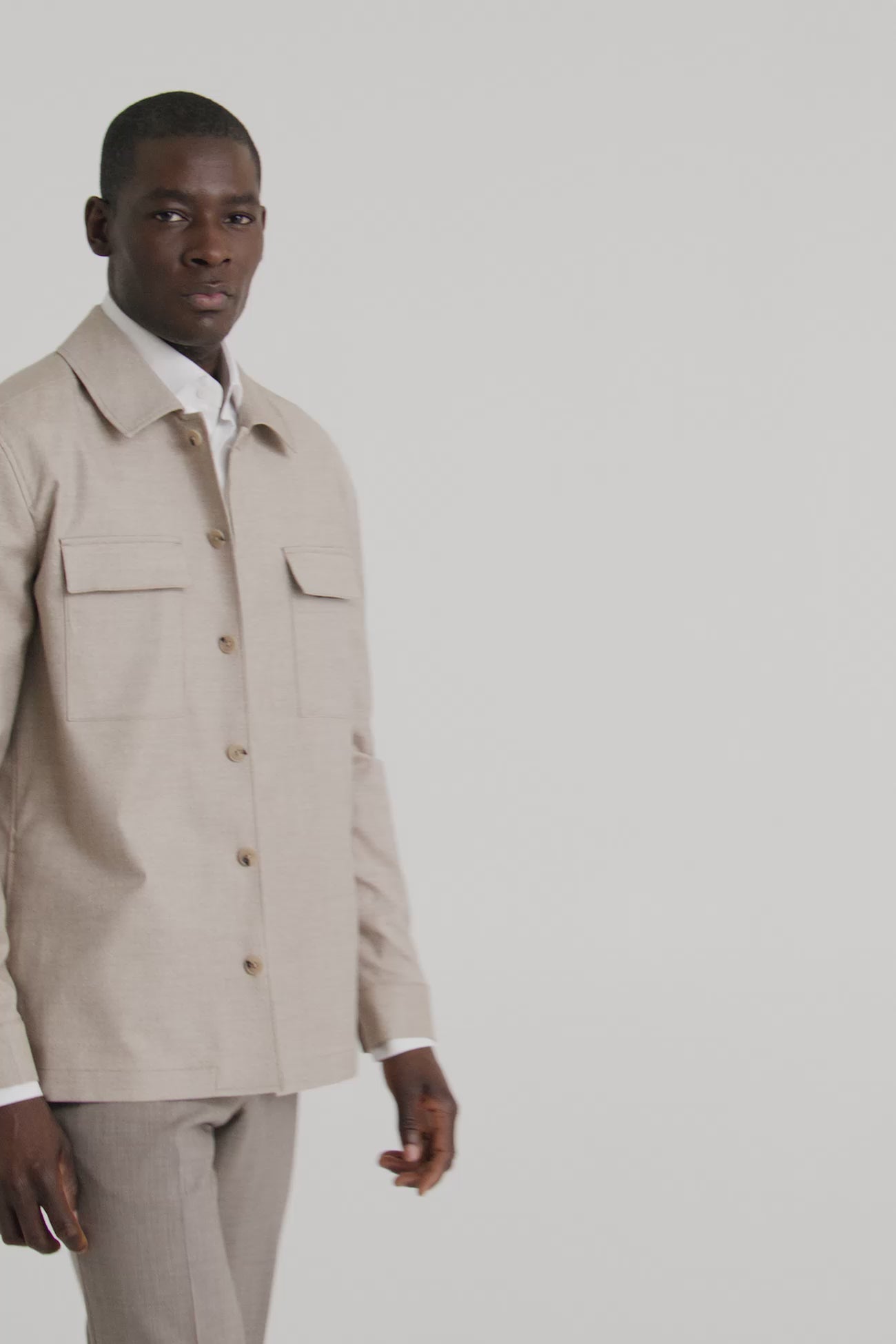 Colbey Sand Shirt Jacket – Jack Victor
