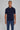 Alt view 1 Roslyn Cotton Knit Polo in Navy