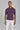 Alt view 3 SetiCo Cotton and Silk Knit Polo in Plum